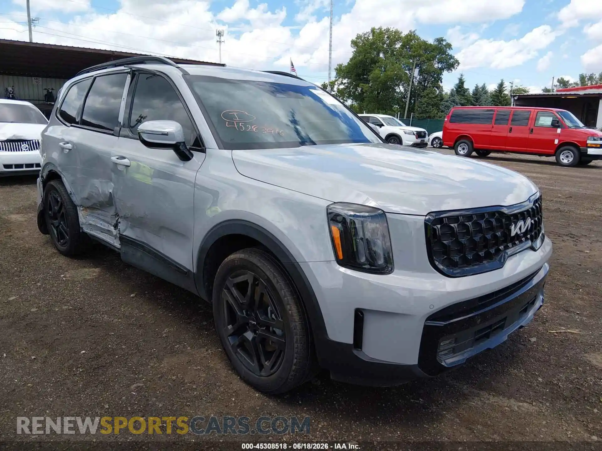 1 Photograph of a damaged car 5XYP5DGC2RG565008 KIA TELLURIDE 2024