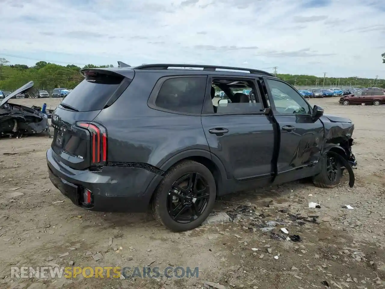 3 Photograph of a damaged car 5XYP5DGC3RG431902 KIA TELLURIDE 2024