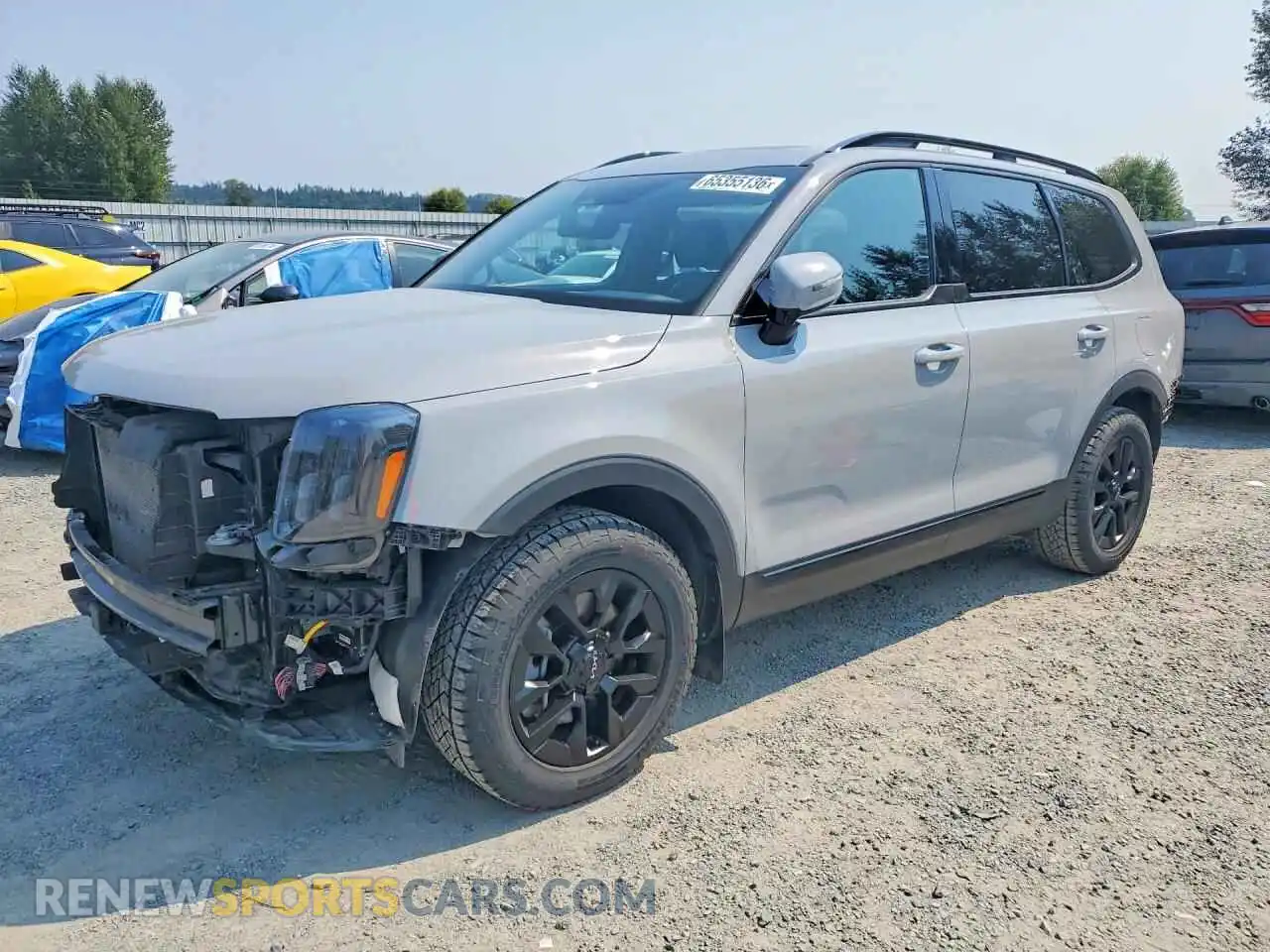 1 Photograph of a damaged car 5XYP5DGC3RG449199 KIA TELLURIDE 2024