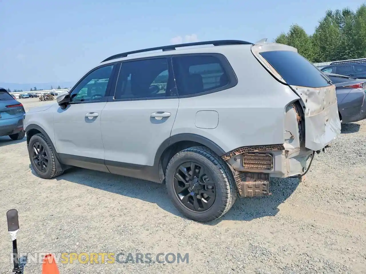 2 Photograph of a damaged car 5XYP5DGC3RG449199 KIA TELLURIDE 2024