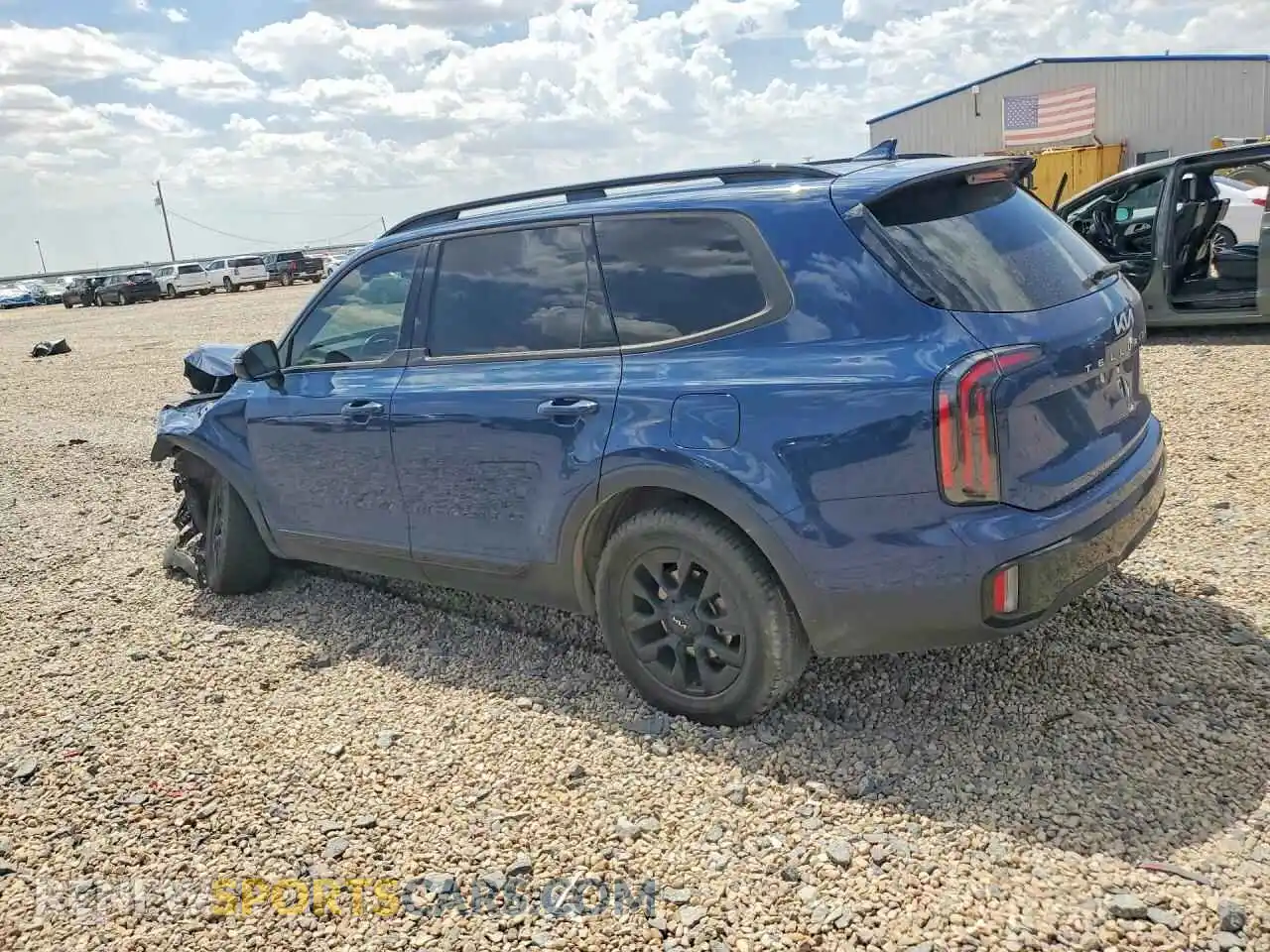 2 fotografías del automóvil dañado 5XYP5DGC3RG483711 KIA TELLURIDE 2024