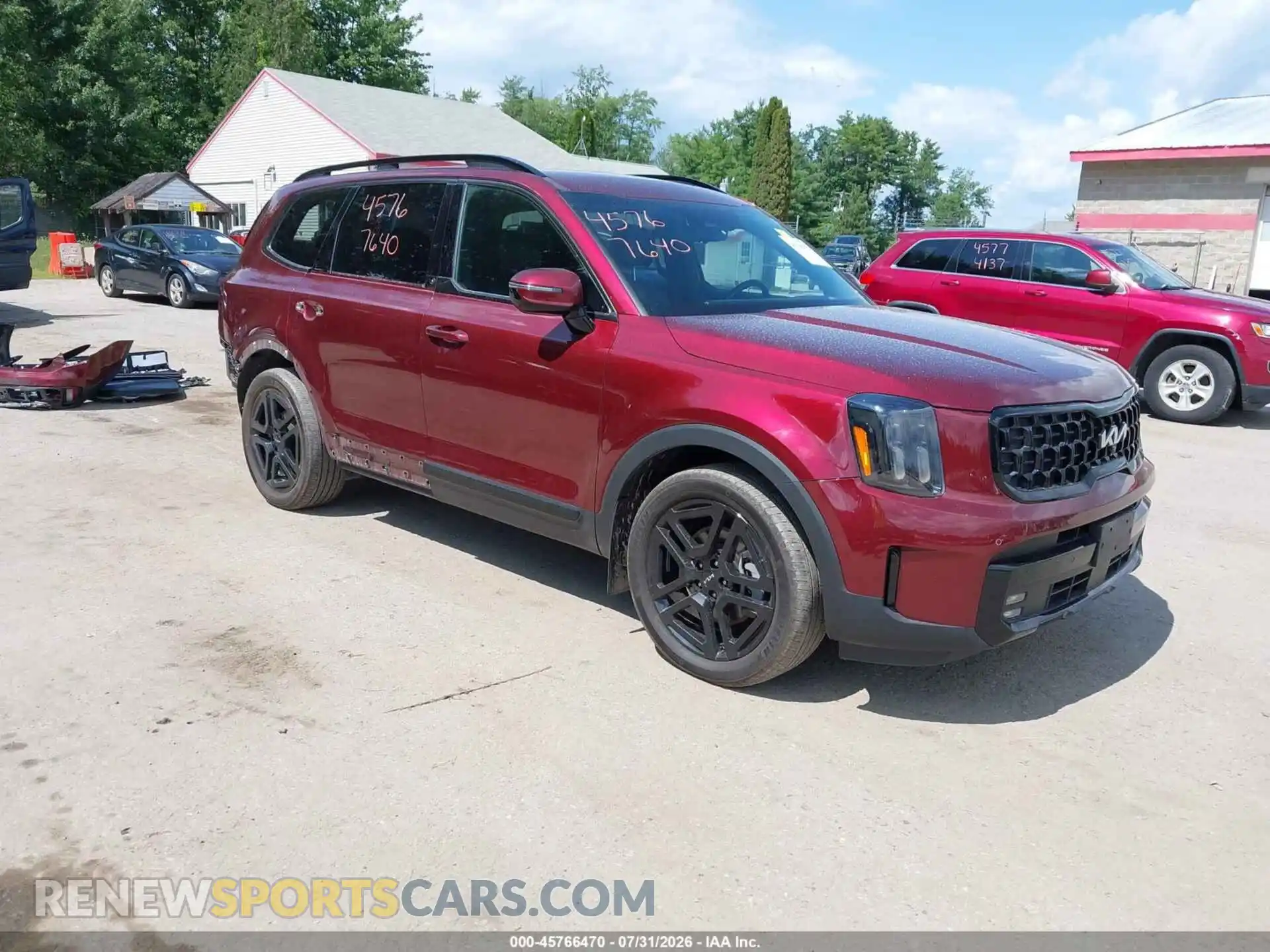 1 Photograph of a damaged car 5XYP5DGC4RG453097 KIA TELLURIDE 2024