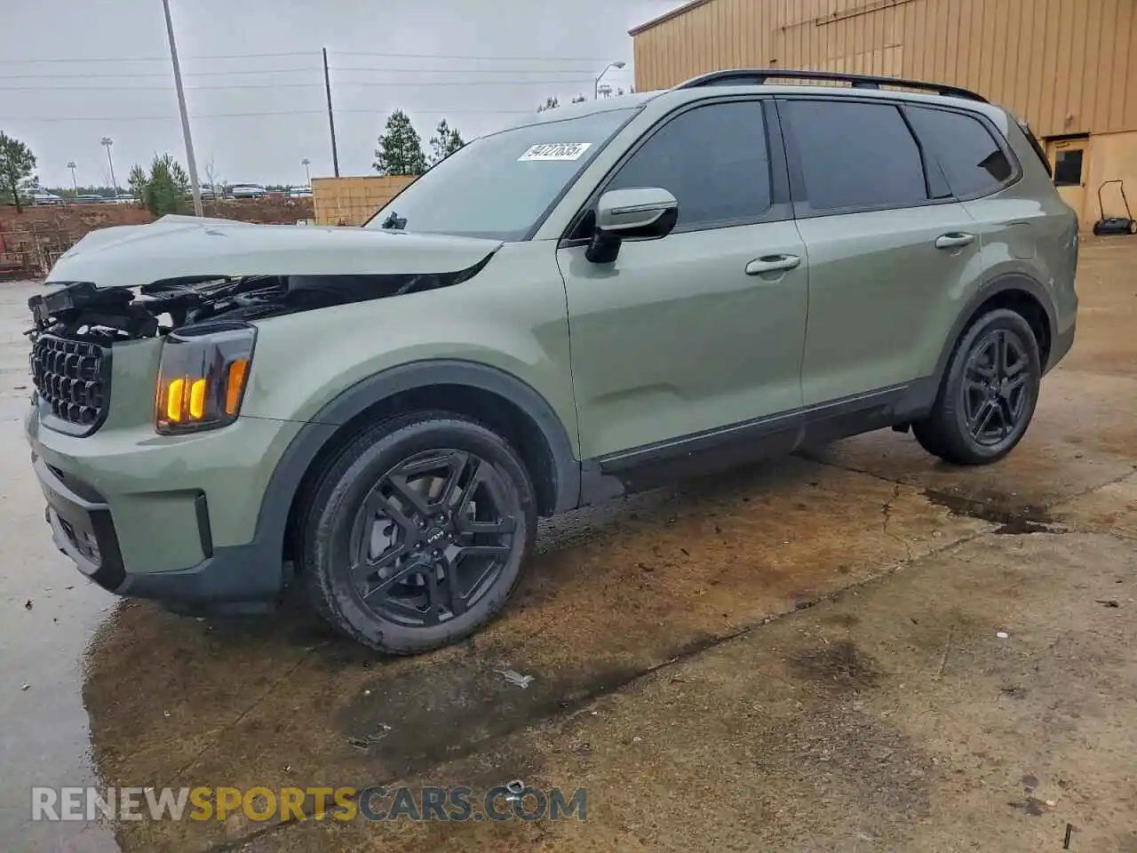 1 Photograph of a damaged car 5XYP5DGC4RG511886 KIA TELLURIDE 2024