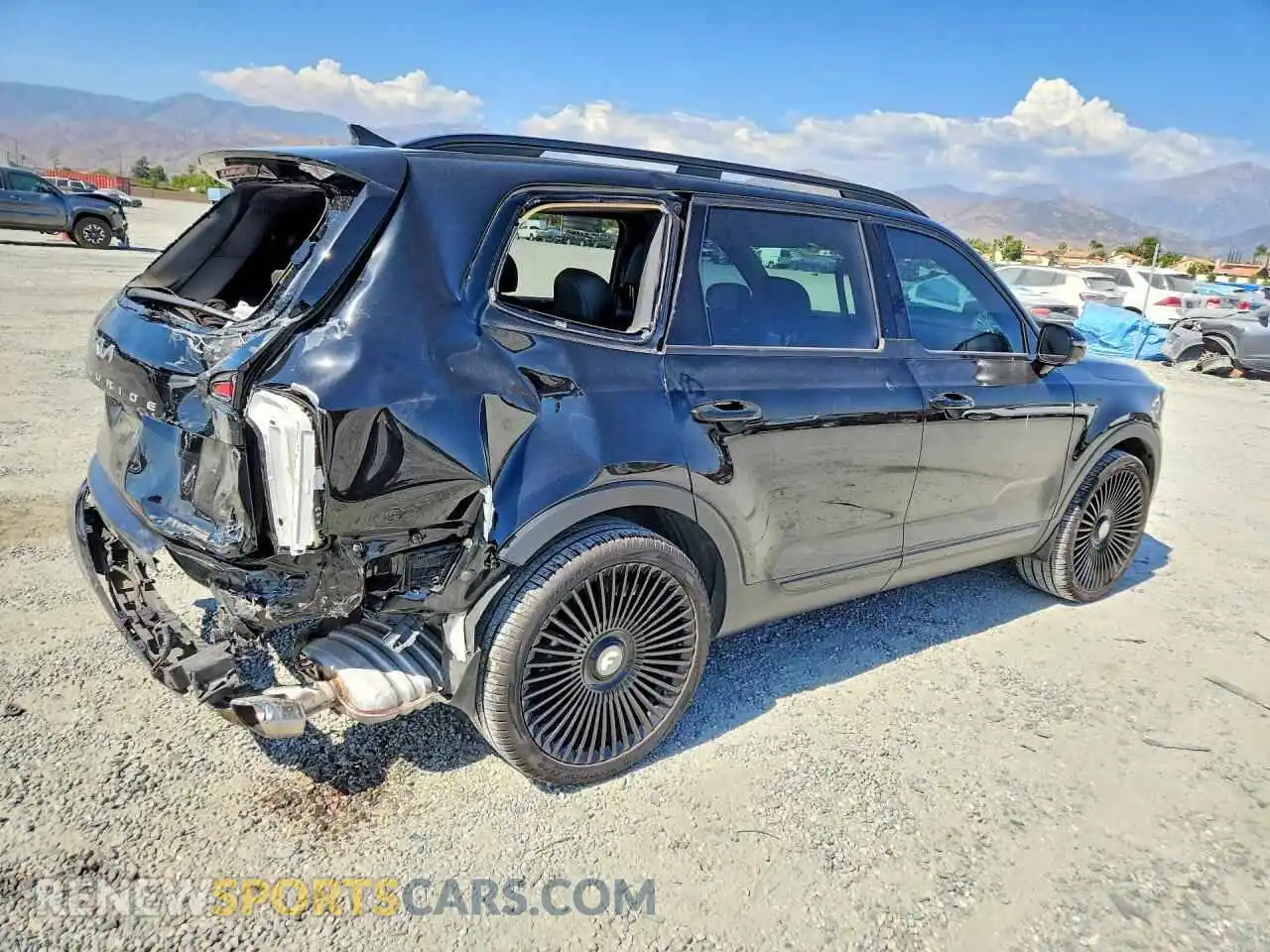3 Photograph of a damaged car 5XYP5DGC5RG501710 KIA TELLURIDE 2024