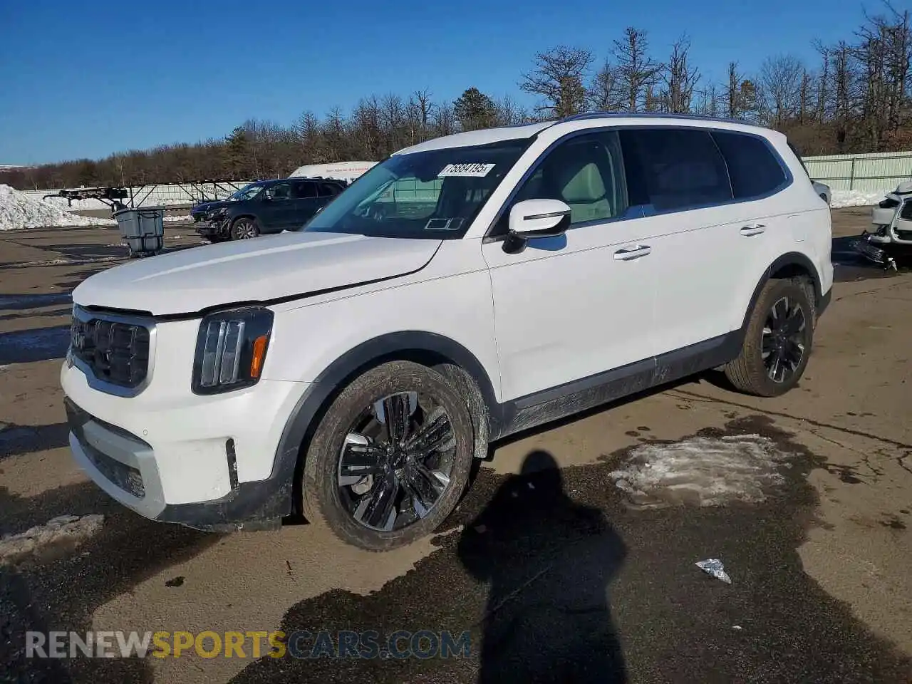 1 Photograph of a damaged car 5XYP5DGC5RG521908 KIA TELLURIDE 2024