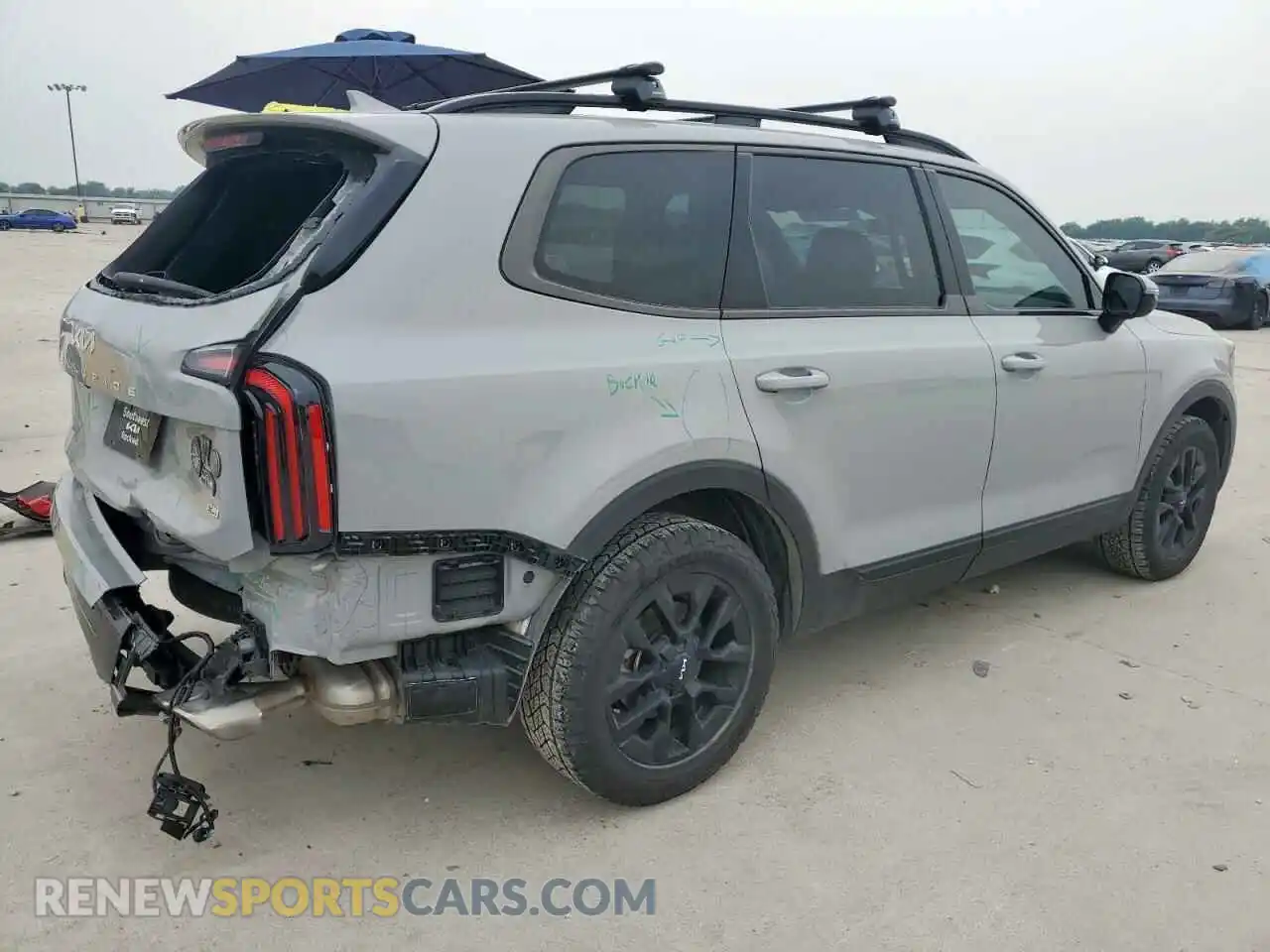 3 Photograph of a damaged car 5XYP5DGC6RG460813 KIA TELLURIDE 2024