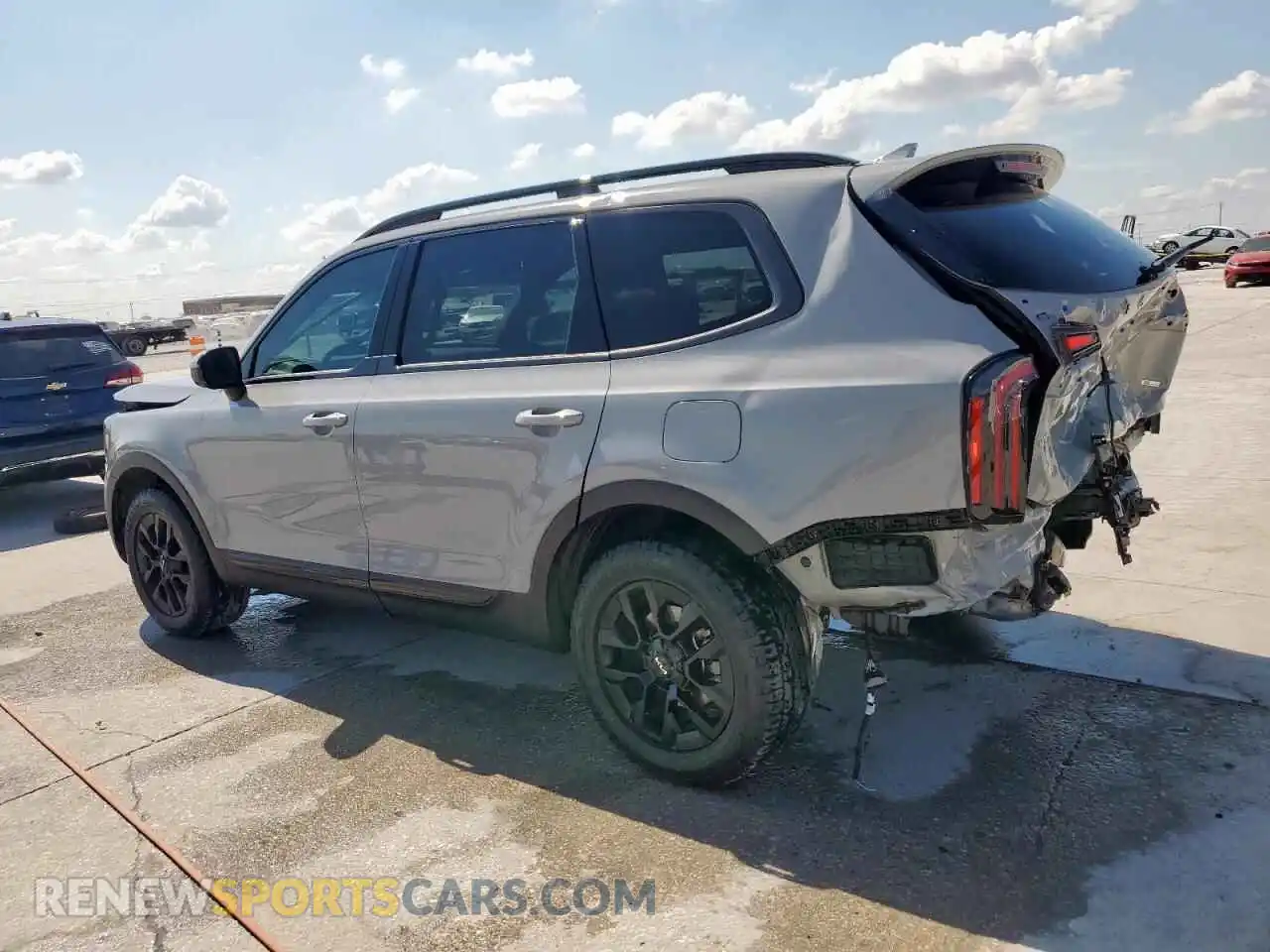 2 Photograph of a damaged car 5XYP5DGC6RG489826 KIA TELLURIDE 2024
