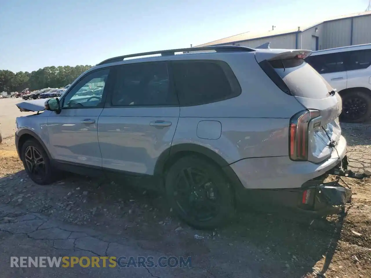 2 Photograph of a damaged car 5XYP5DGC7RG452221 KIA TELLURIDE 2024