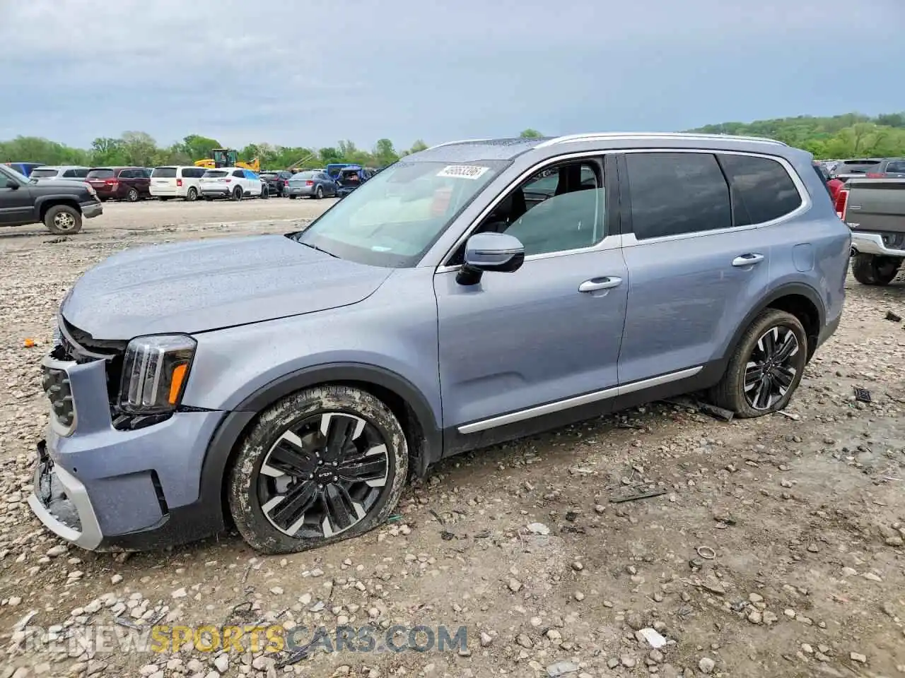 1 Photograph of a damaged car 5XYP5DGC8RG434357 KIA TELLURIDE 2024