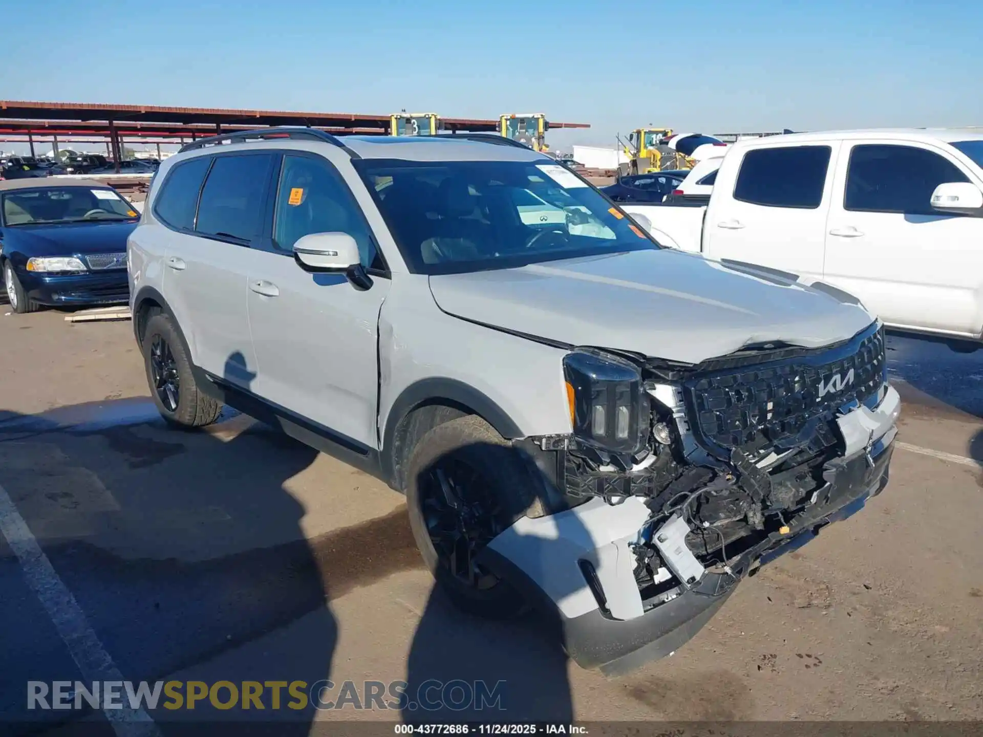 1 fotografías del automóvil dañado 5XYP5DGC8RG517660 KIA TELLURIDE 2024