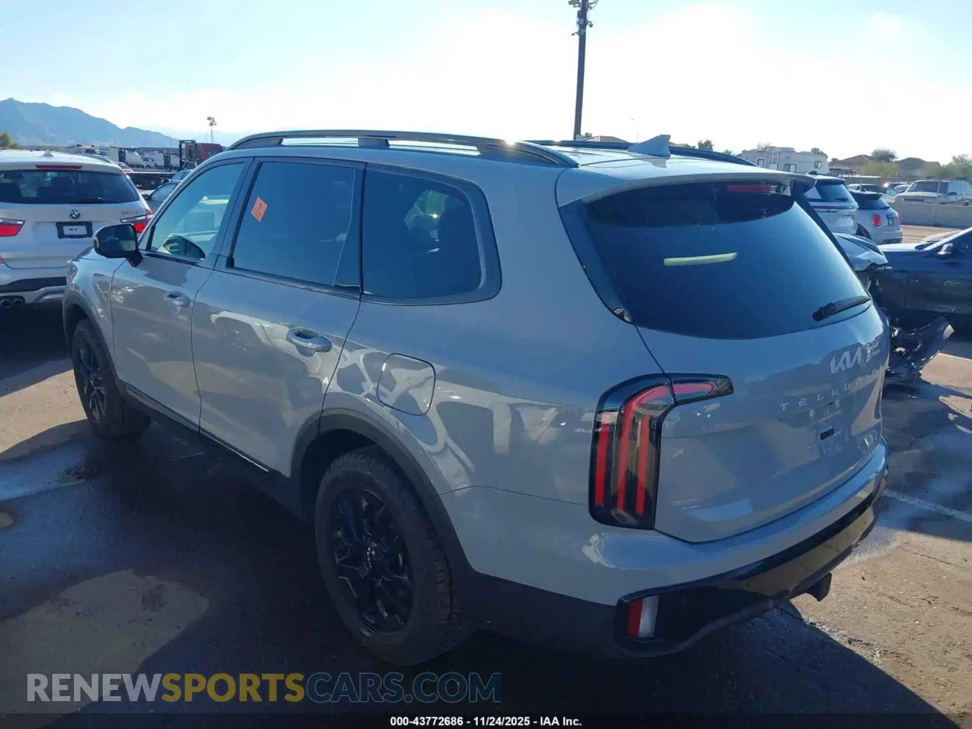 3 fotografías del automóvil dañado 5XYP5DGC8RG517660 KIA TELLURIDE 2024