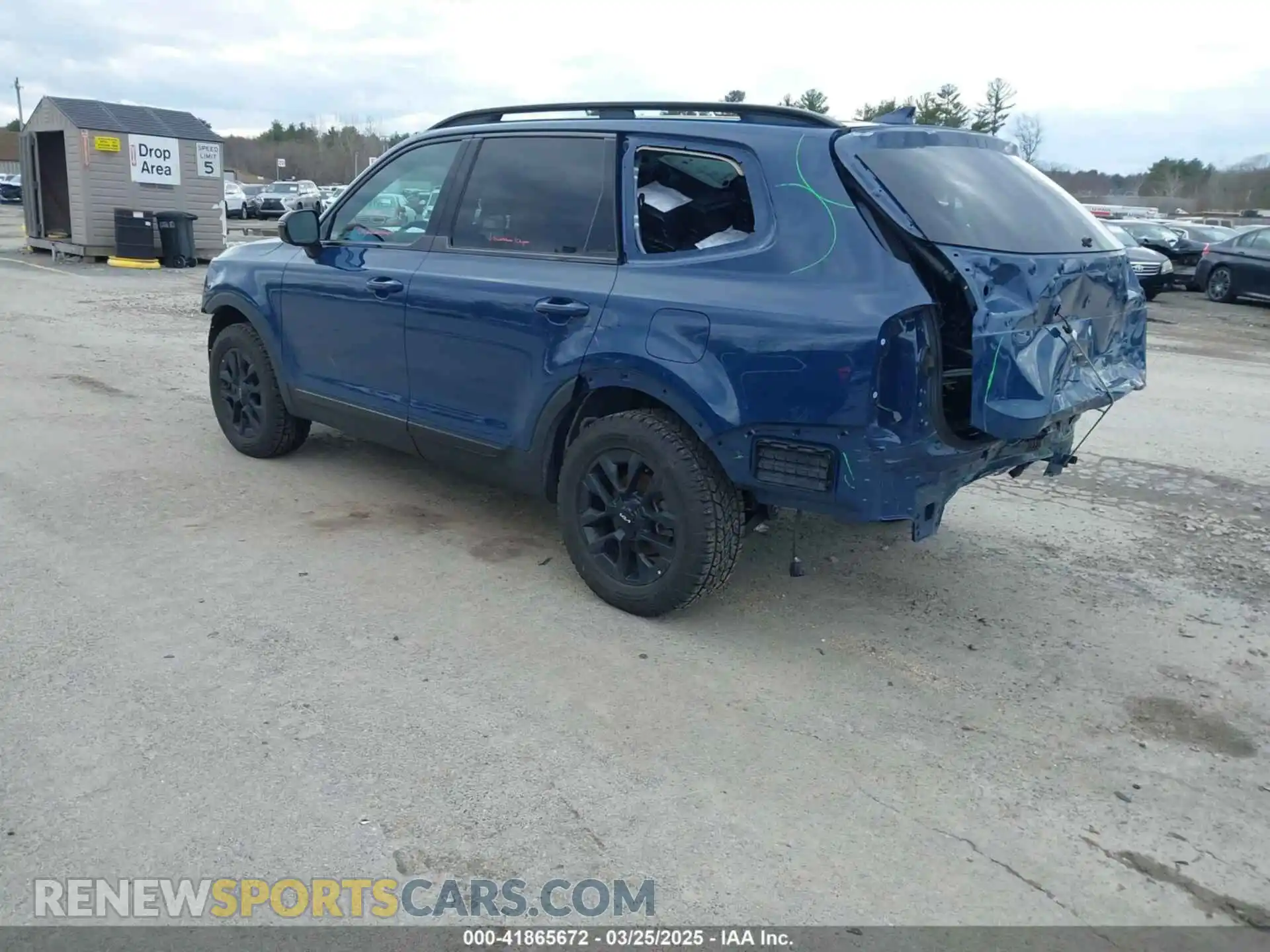 3 Photograph of a damaged car 5XYP5DGC9RG476097 KIA TELLURIDE 2024