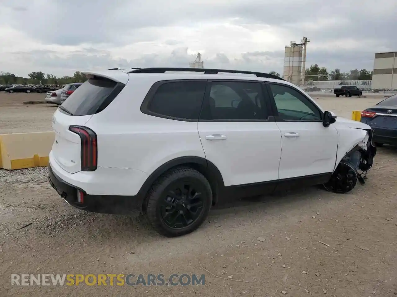 3 fotografías del automóvil dañado 5XYP5DGCXRG563166 KIA TELLURIDE 2024