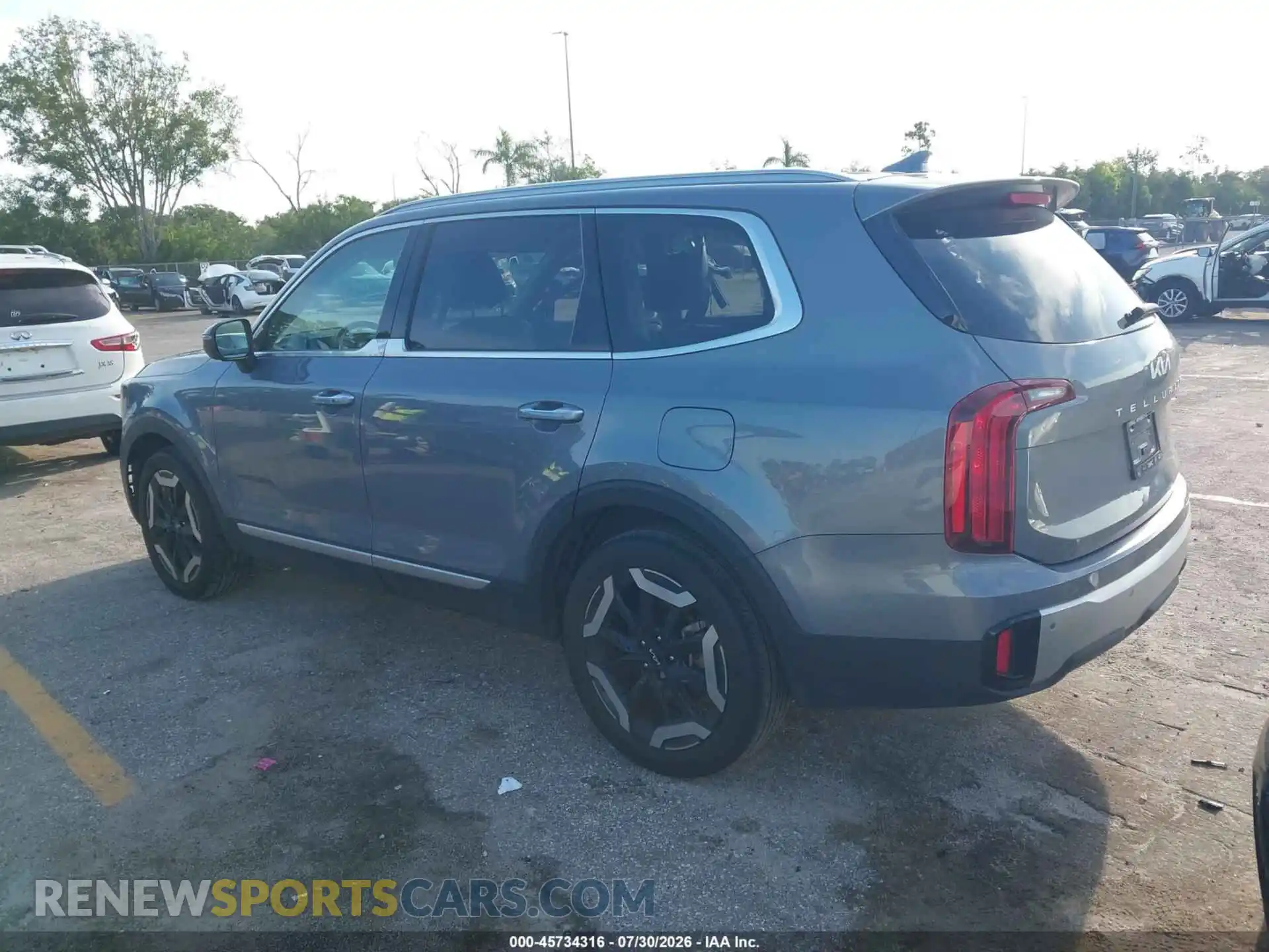 3 fotografías del automóvil dañado 5XYP64GC0RG511509 KIA TELLURIDE 2024
