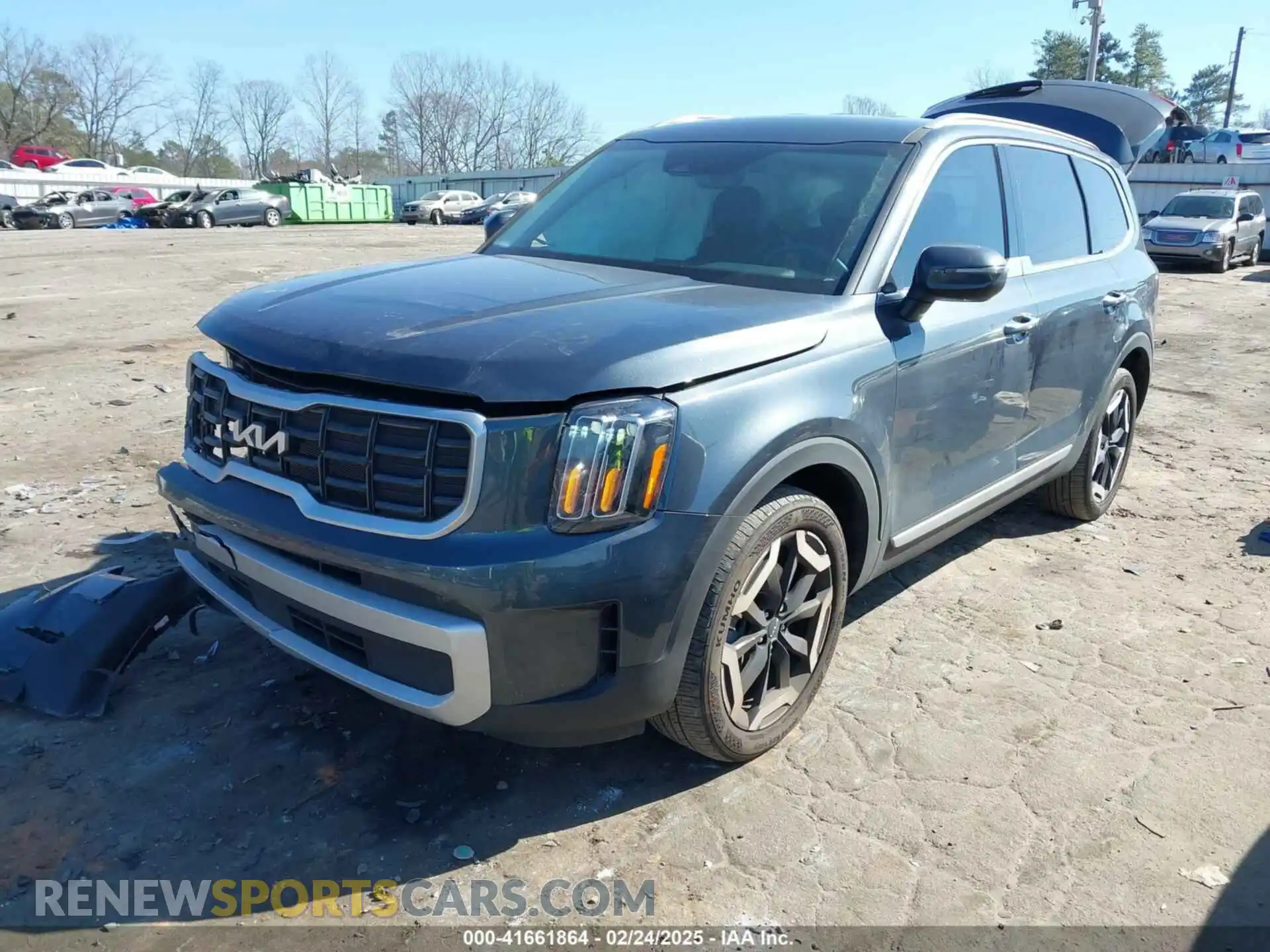 2 Photograph of a damaged car 5XYP64GC0RG527984 KIA TELLURIDE 2024