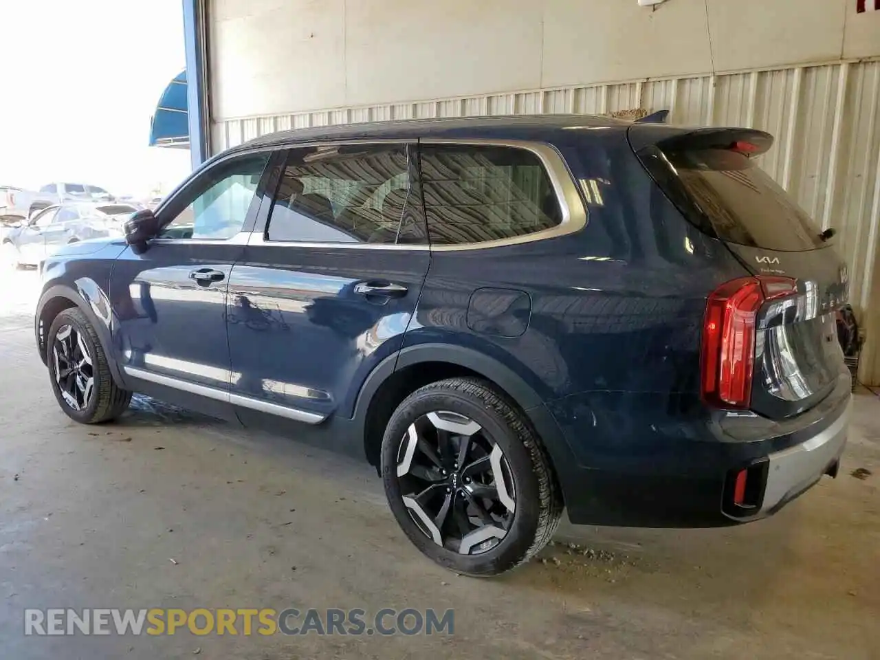 2 Photograph of a damaged car 5XYP64GC4RG476537 KIA TELLURIDE 2024