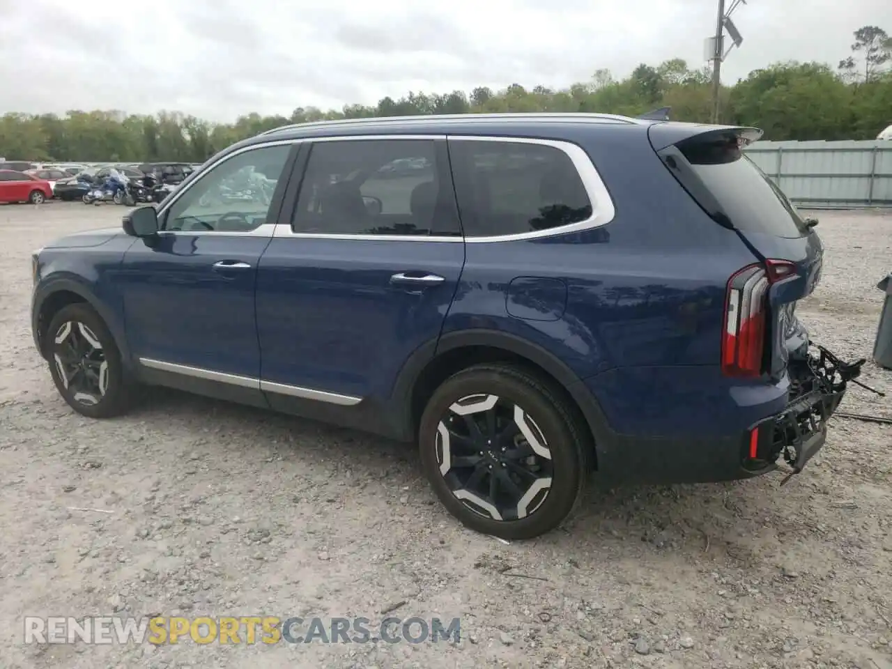 2 fotografías del automóvil dañado 5XYP64GC5RG551861 KIA TELLURIDE 2024