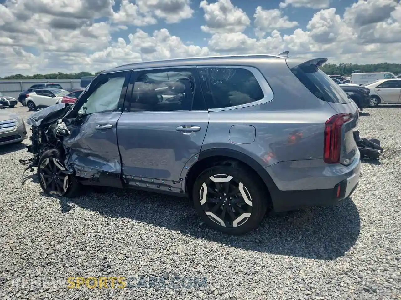 2 Photograph of a damaged car 5XYP64GC8RG533161 KIA TELLURIDE 2024
