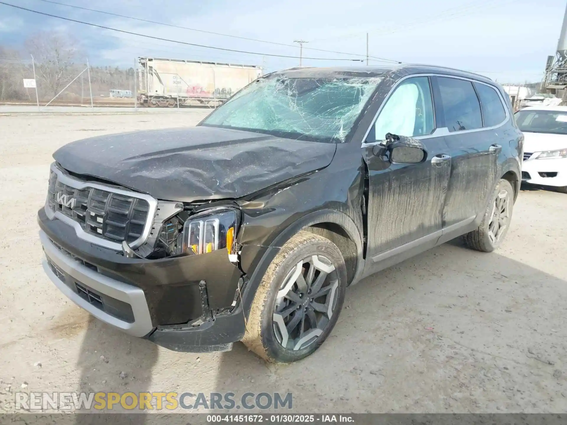 2 Photograph of a damaged car 5XYP6DGC0RG477331 KIA TELLURIDE 2024