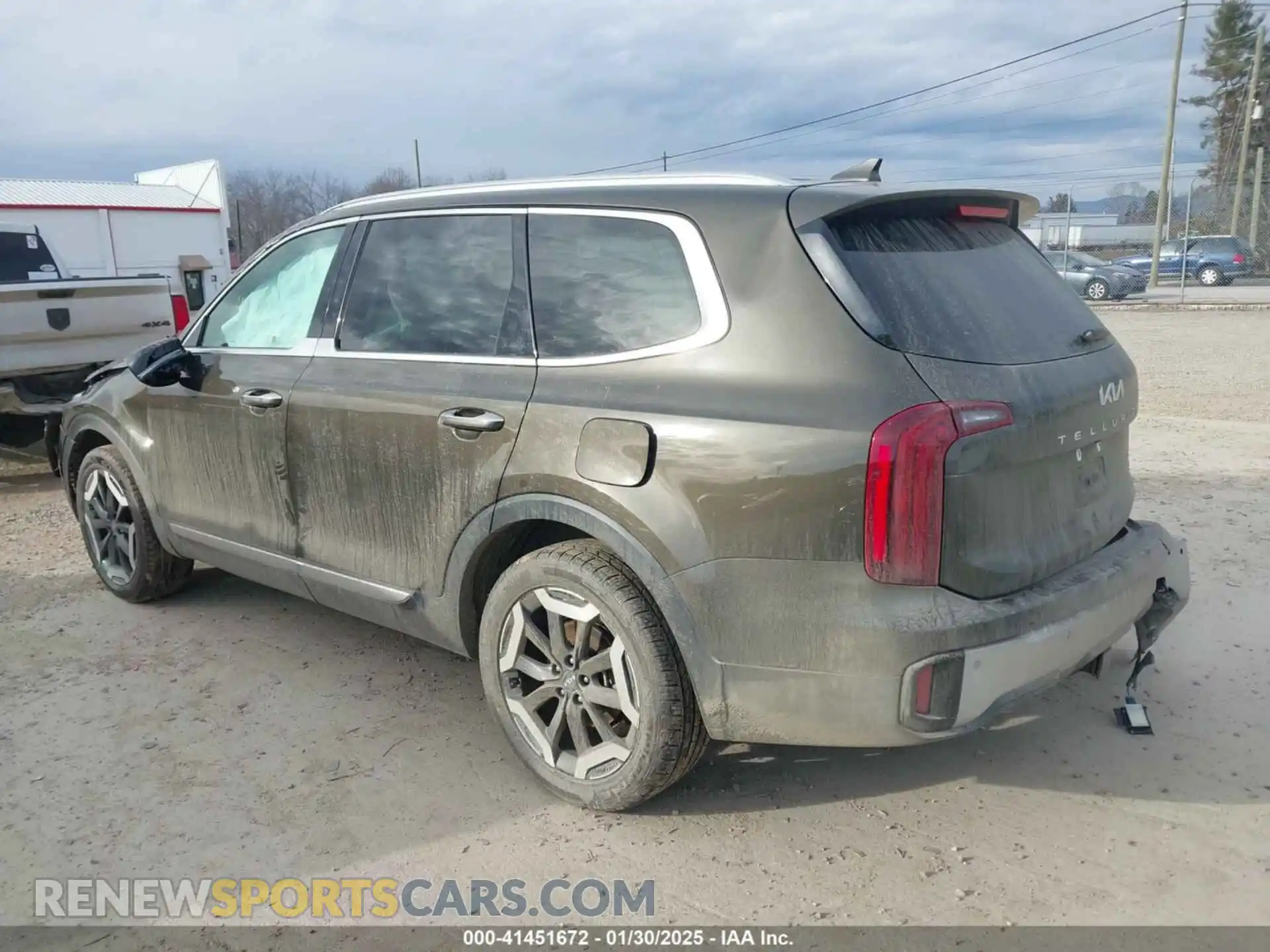3 Photograph of a damaged car 5XYP6DGC0RG477331 KIA TELLURIDE 2024