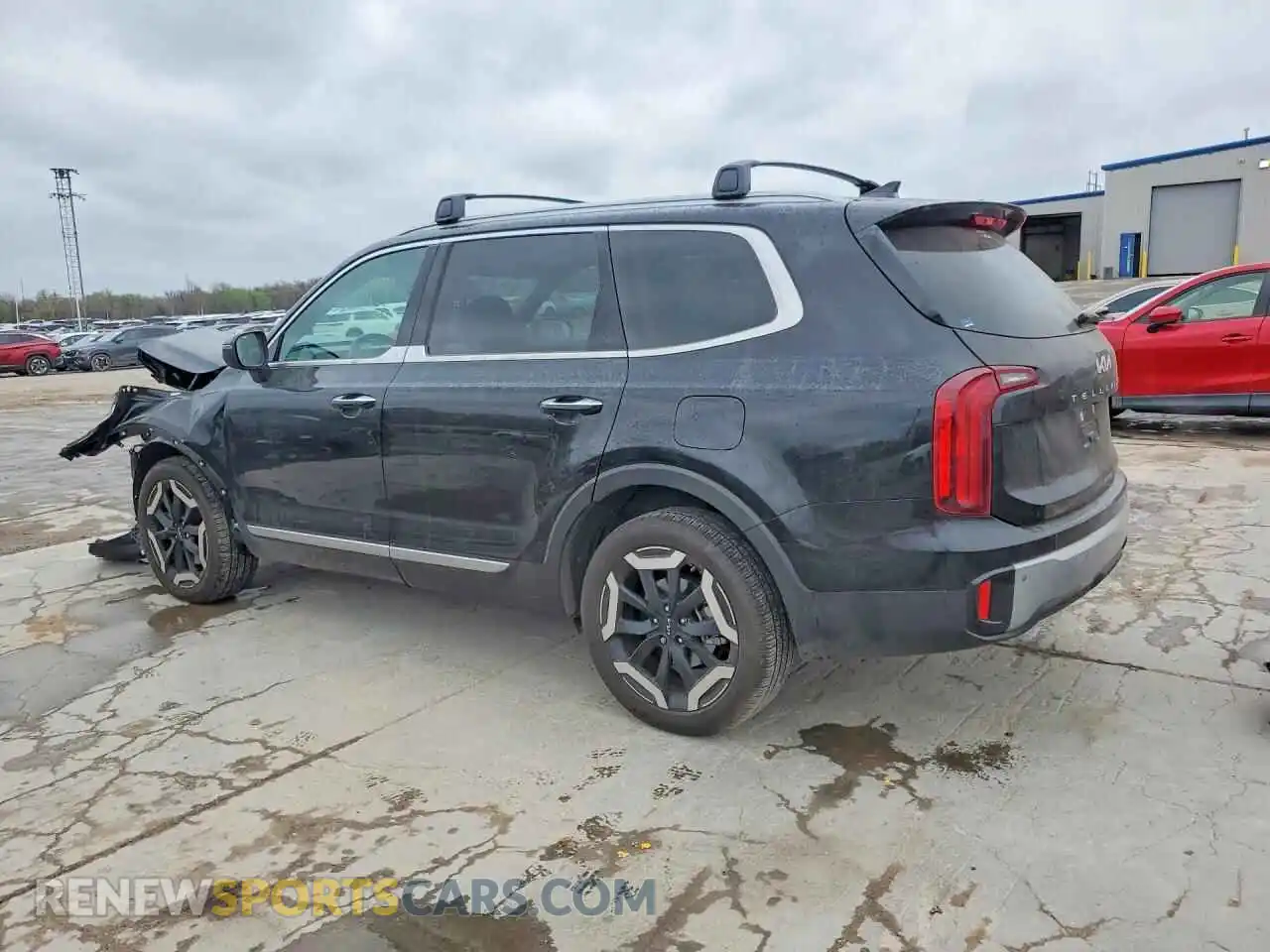 2 Photograph of a damaged car 5XYP6DGC2RG476584 KIA TELLURIDE 2024