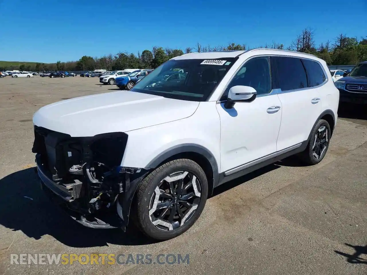 1 Photograph of a damaged car 5XYP6DGC2RG476777 KIA TELLURIDE 2024