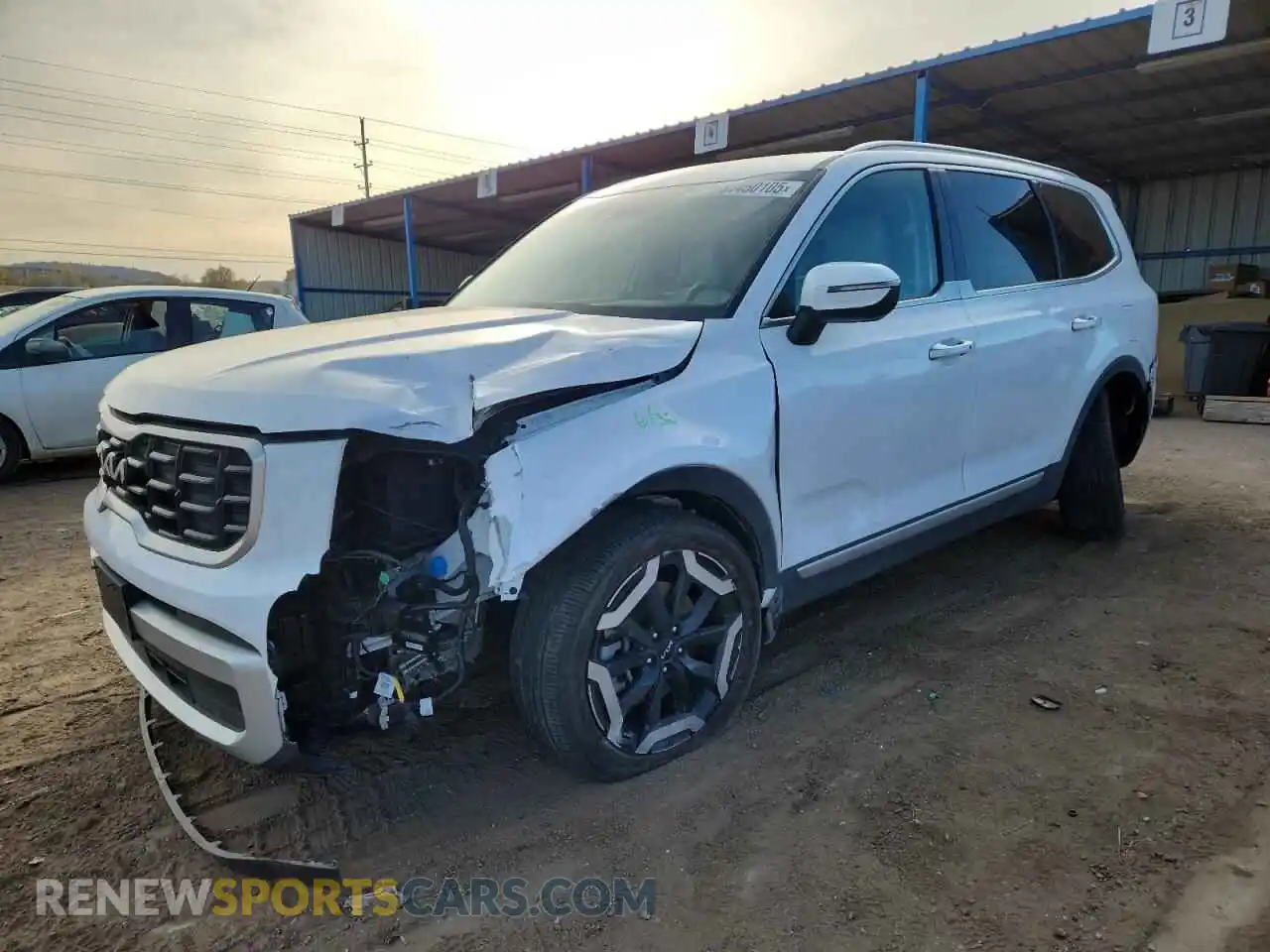 1 Photograph of a damaged car 5XYP6DGC2RG480229 KIA TELLURIDE 2024