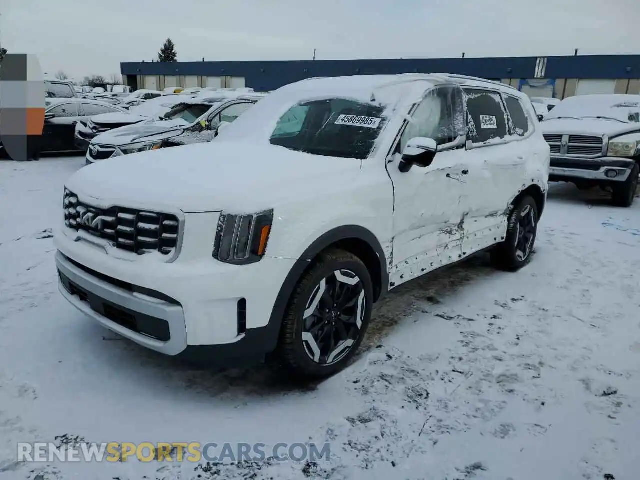 1 Photograph of a damaged car 5XYP6DGC2RG564261 KIA TELLURIDE 2024