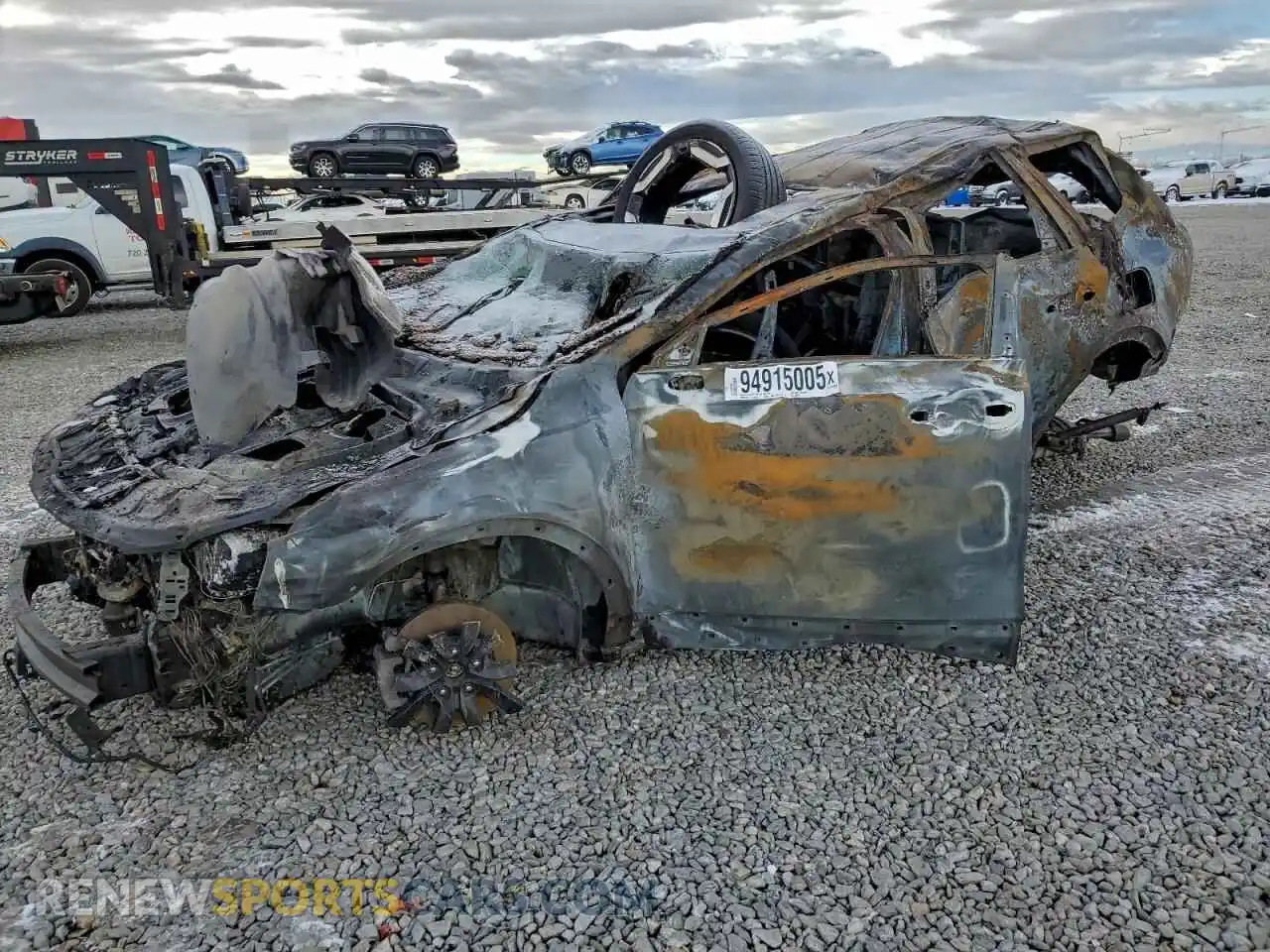 1 Photograph of a damaged car 5XYP6DGC3RG422971 KIA TELLURIDE 2024