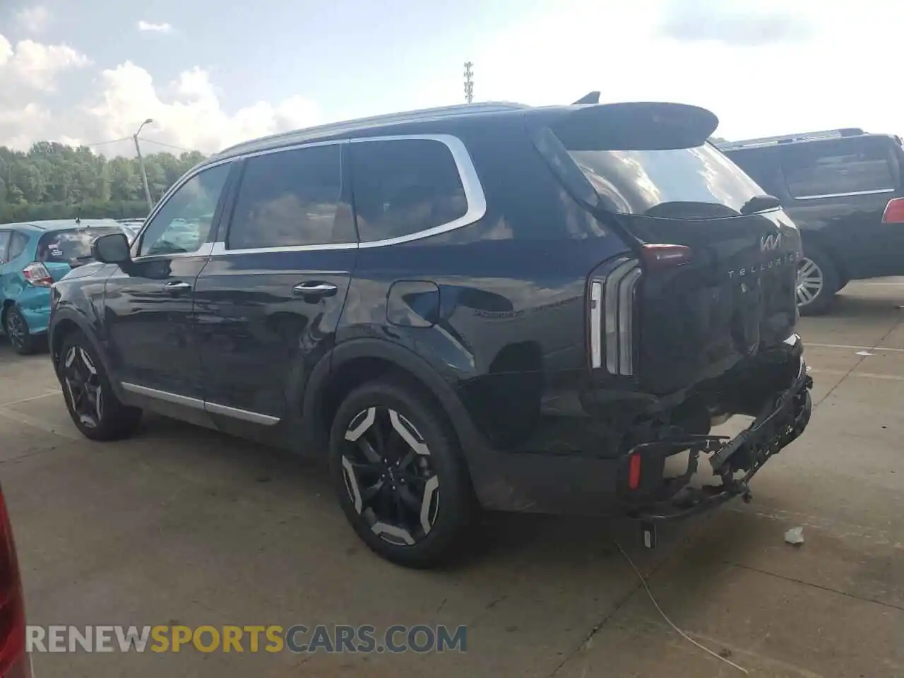 2 Photograph of a damaged car 5XYP6DGC3RG516672 KIA TELLURIDE 2024