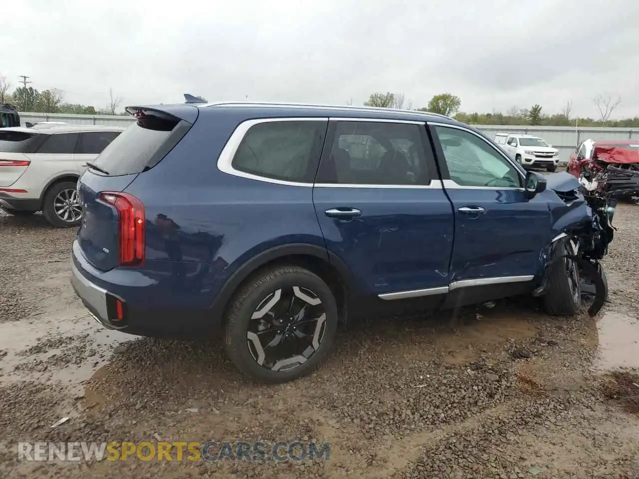 3 Photograph of a damaged car 5XYP6DGC8RG486231 KIA TELLURIDE 2024
