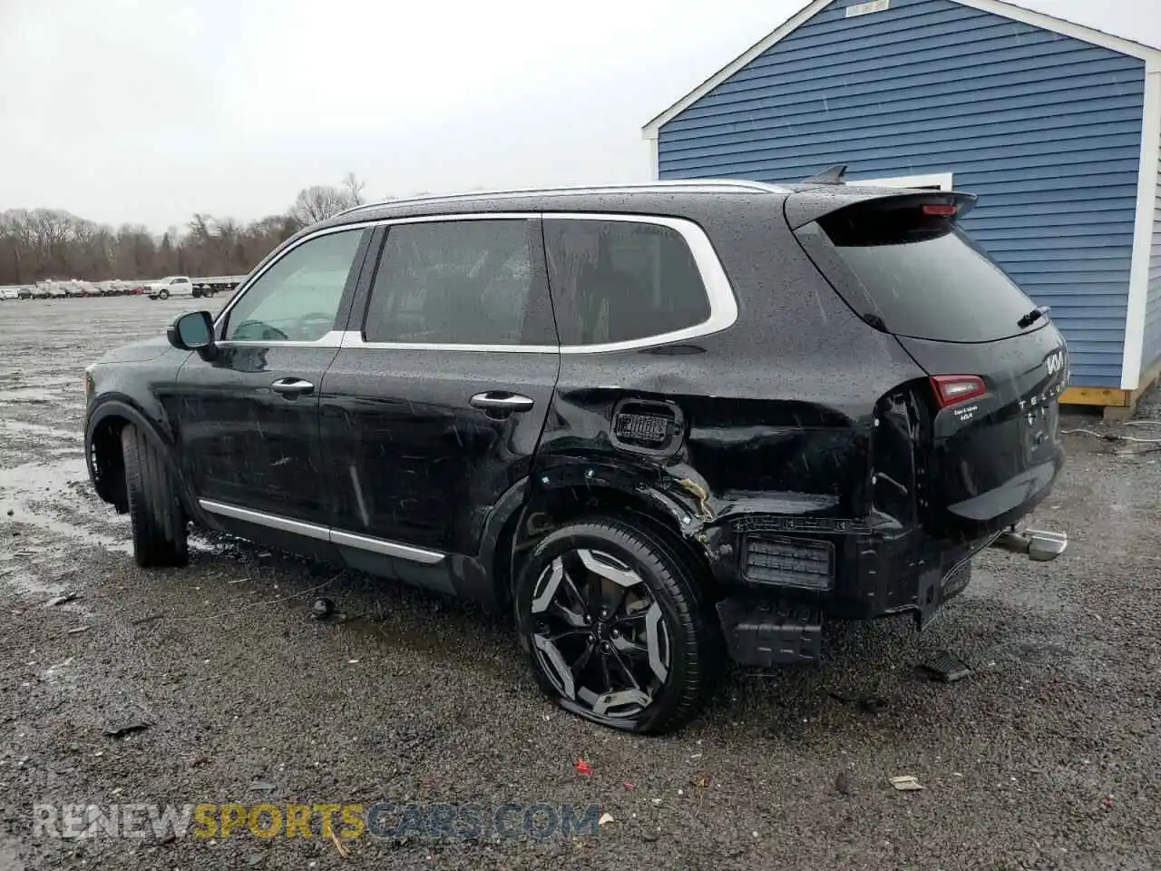 2 fotografías del automóvil dañado 5XYP6DGC8RG563289 KIA TELLURIDE 2024