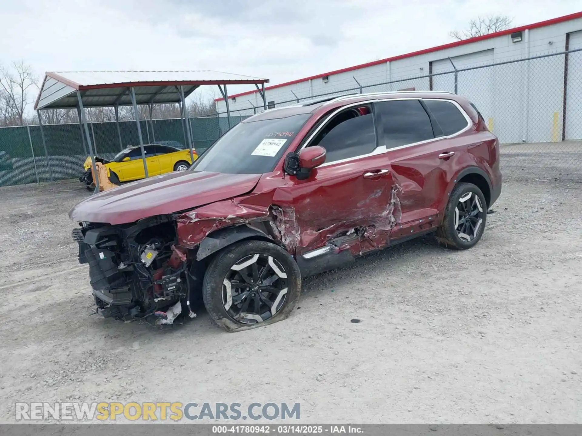 2 Photograph of a damaged car 5XYP6DGC9RG412879 KIA TELLURIDE 2024