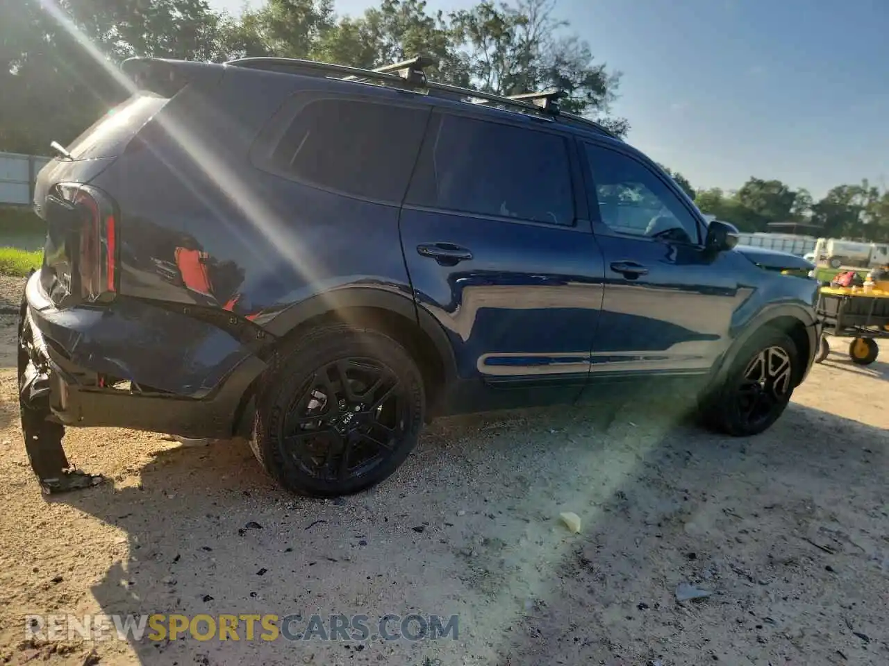 3 fotografías del automóvil dañado 5XYP3DGC8SG726294 KIA TELLURIDE 2025