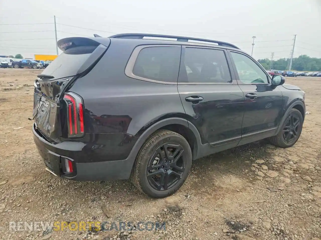 3 fotografías del automóvil dañado 5XYP5DGC0SG668045 KIA TELLURIDE 2025