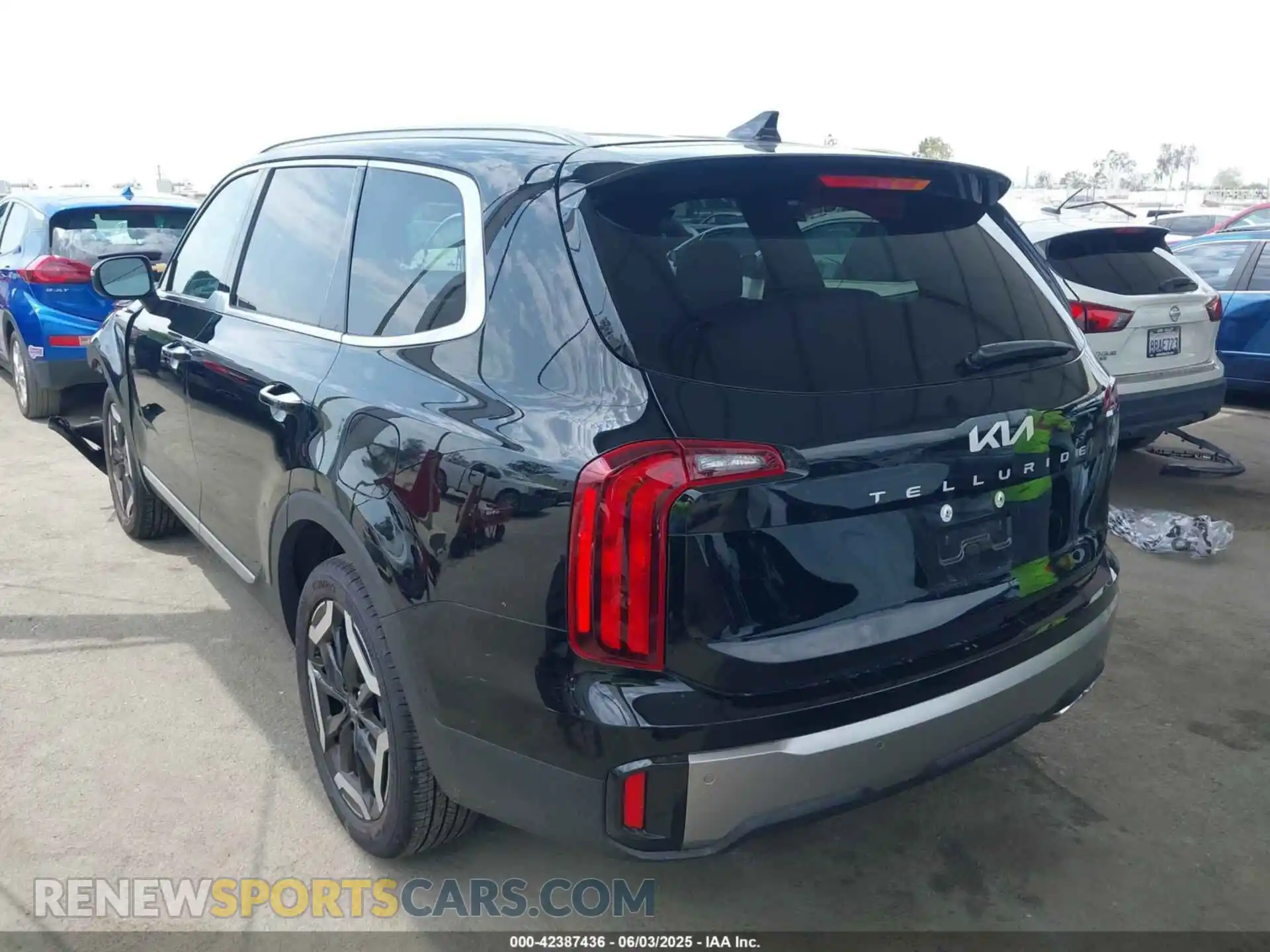 3 fotografías del automóvil dañado 5XYP64GC1SG608286 KIA TELLURIDE 2025
