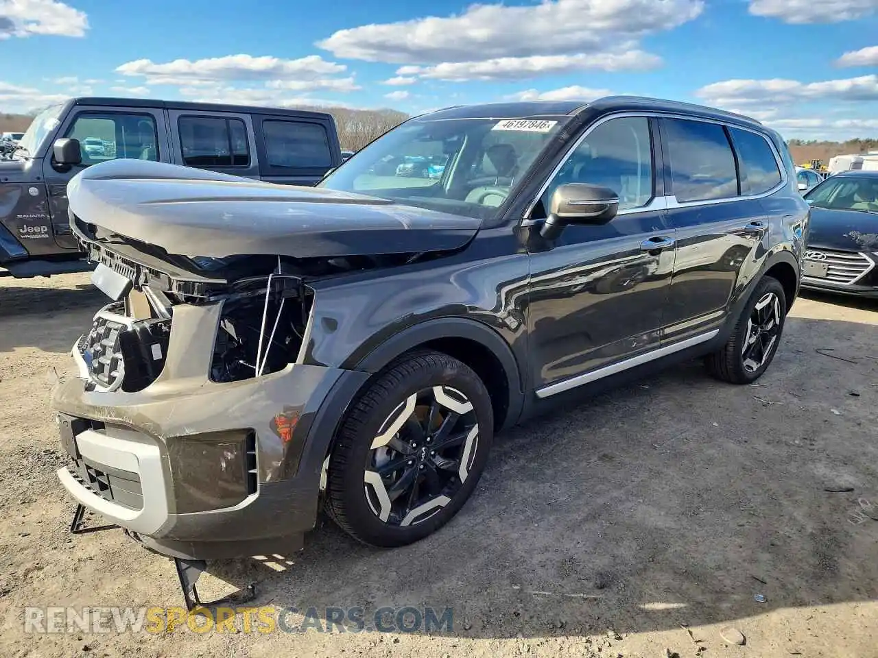 1 fotografías del automóvil dañado 5XYP6DGC6SG708061 KIA TELLURIDE 2025