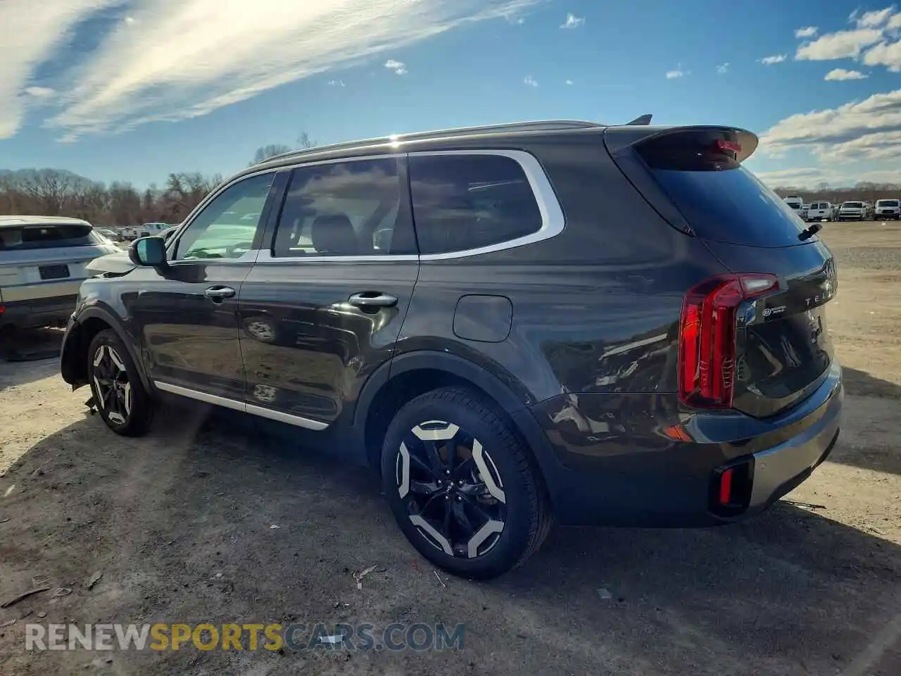 2 fotografías del automóvil dañado 5XYP6DGC6SG708061 KIA TELLURIDE 2025