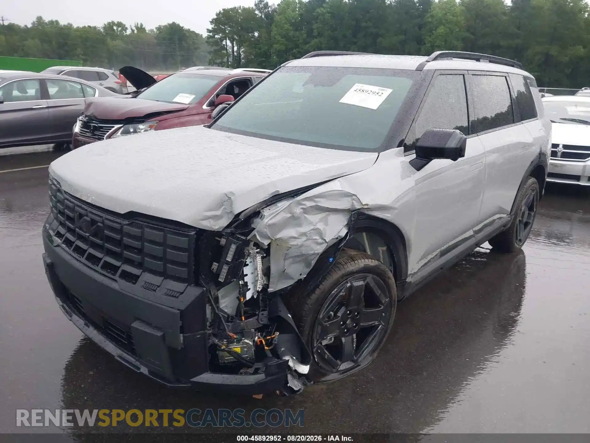 2 Photograph of a damaged car 5XYPLES15VG029830 KIA TELLURIDE 2027