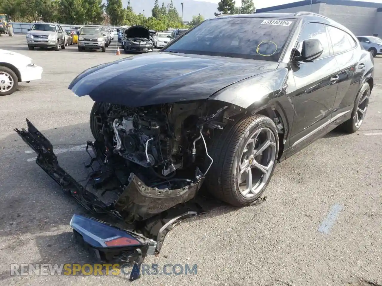 2 Photograph of a damaged car ZPBUA1ZL0KLA02004 LAMBORGHINI ALL MODELS 2019