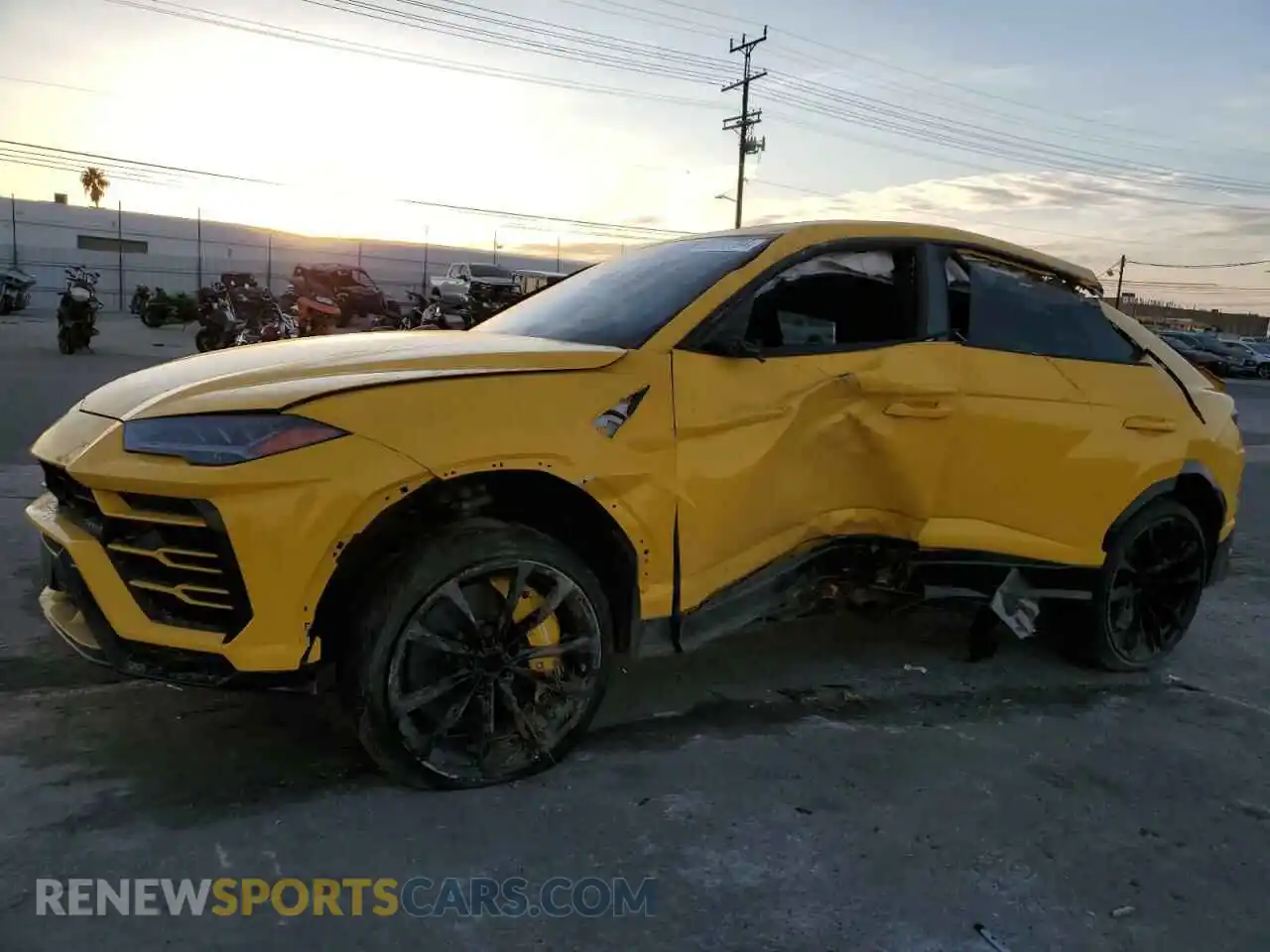 1 Photograph of a damaged car ZPBUA1ZL1KLA02206 LAMBORGHINI ALL MODELS 2019