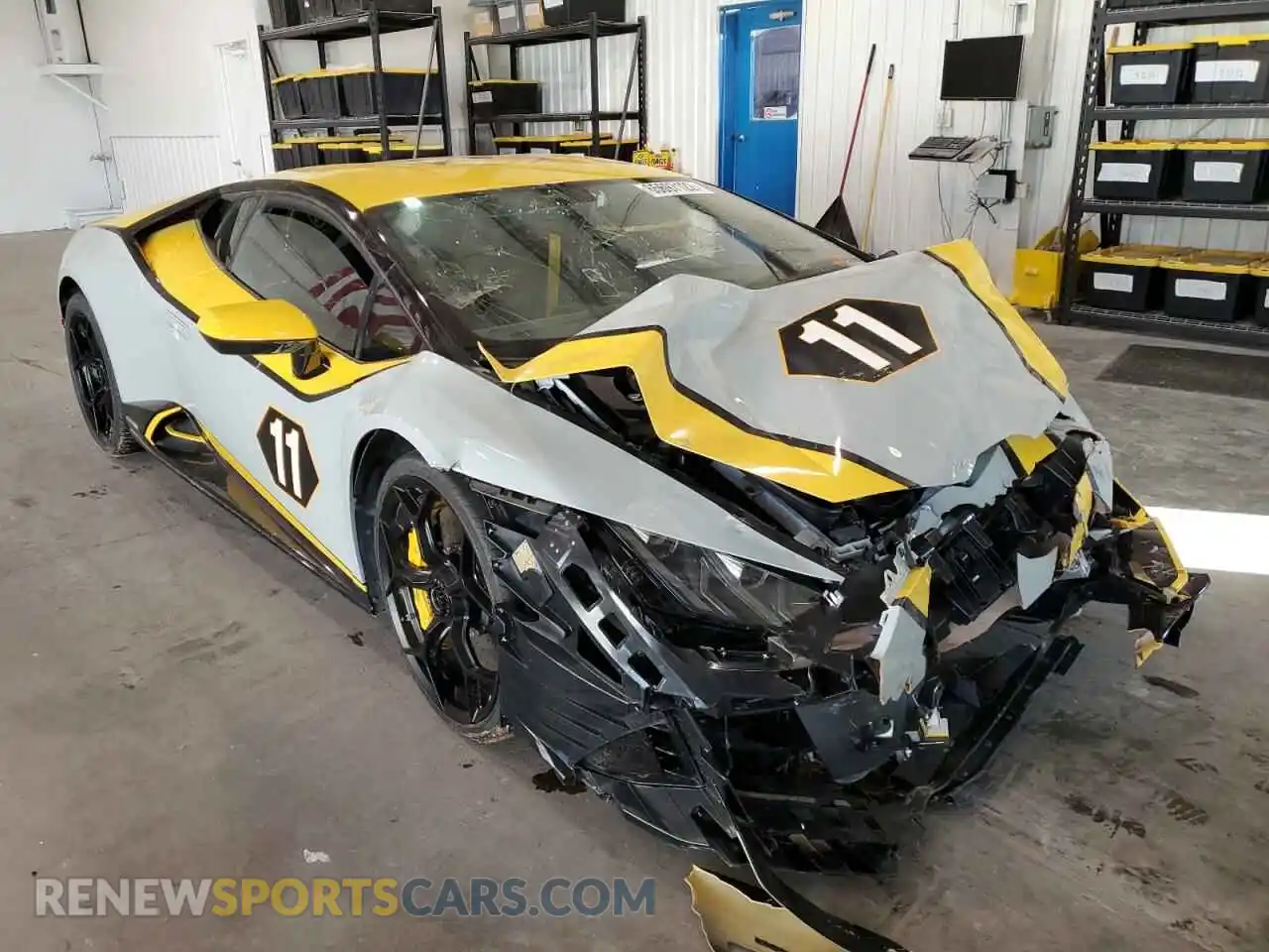 1 Photograph of a damaged car ZHWUF4ZF0LLA15089 LAMBORGHINI ALL MODELS 2020