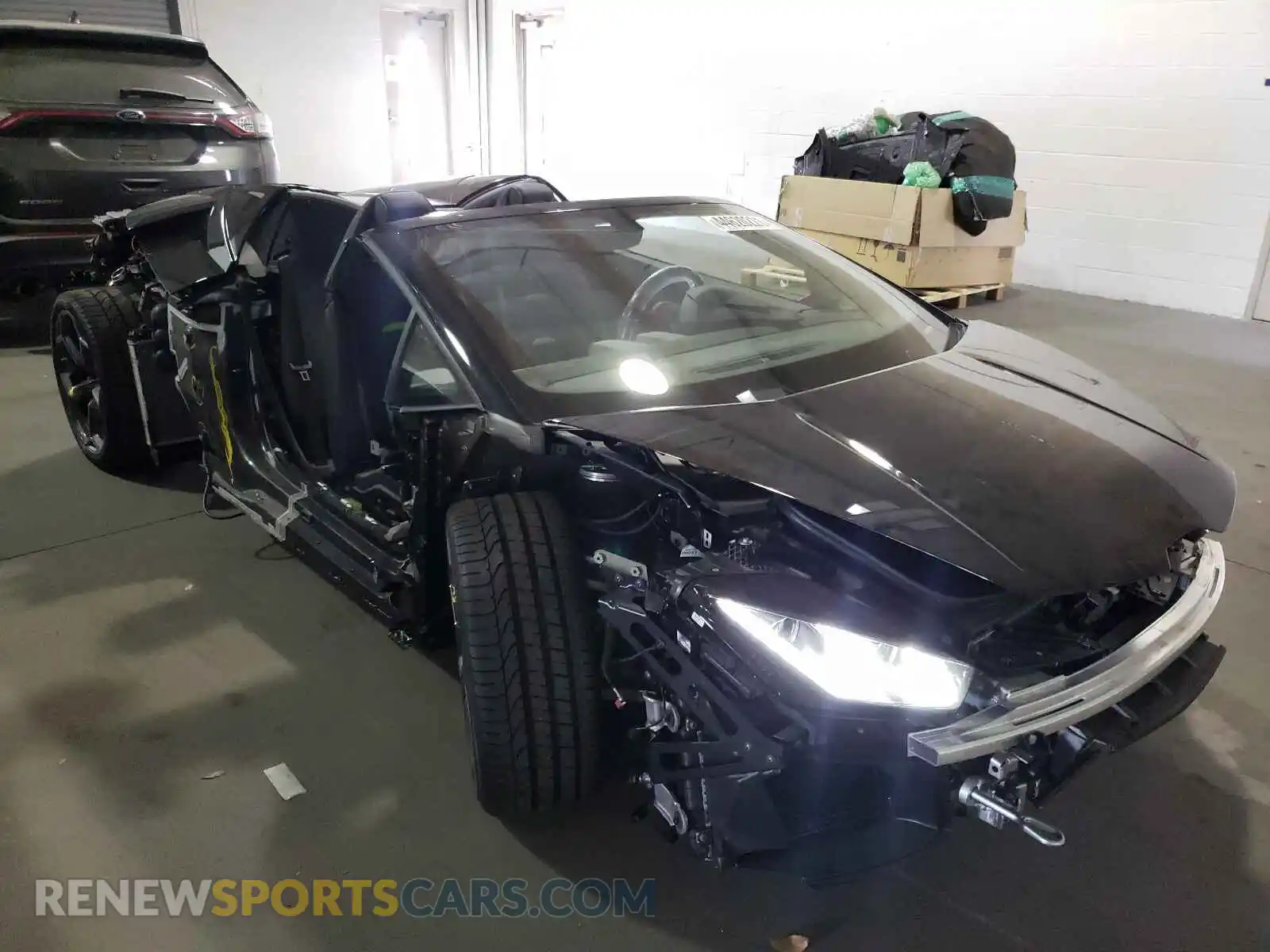 1 Photograph of a damaged car ZHWUT4ZF8LLA14197 LAMBORGHINI ALL MODELS 2020