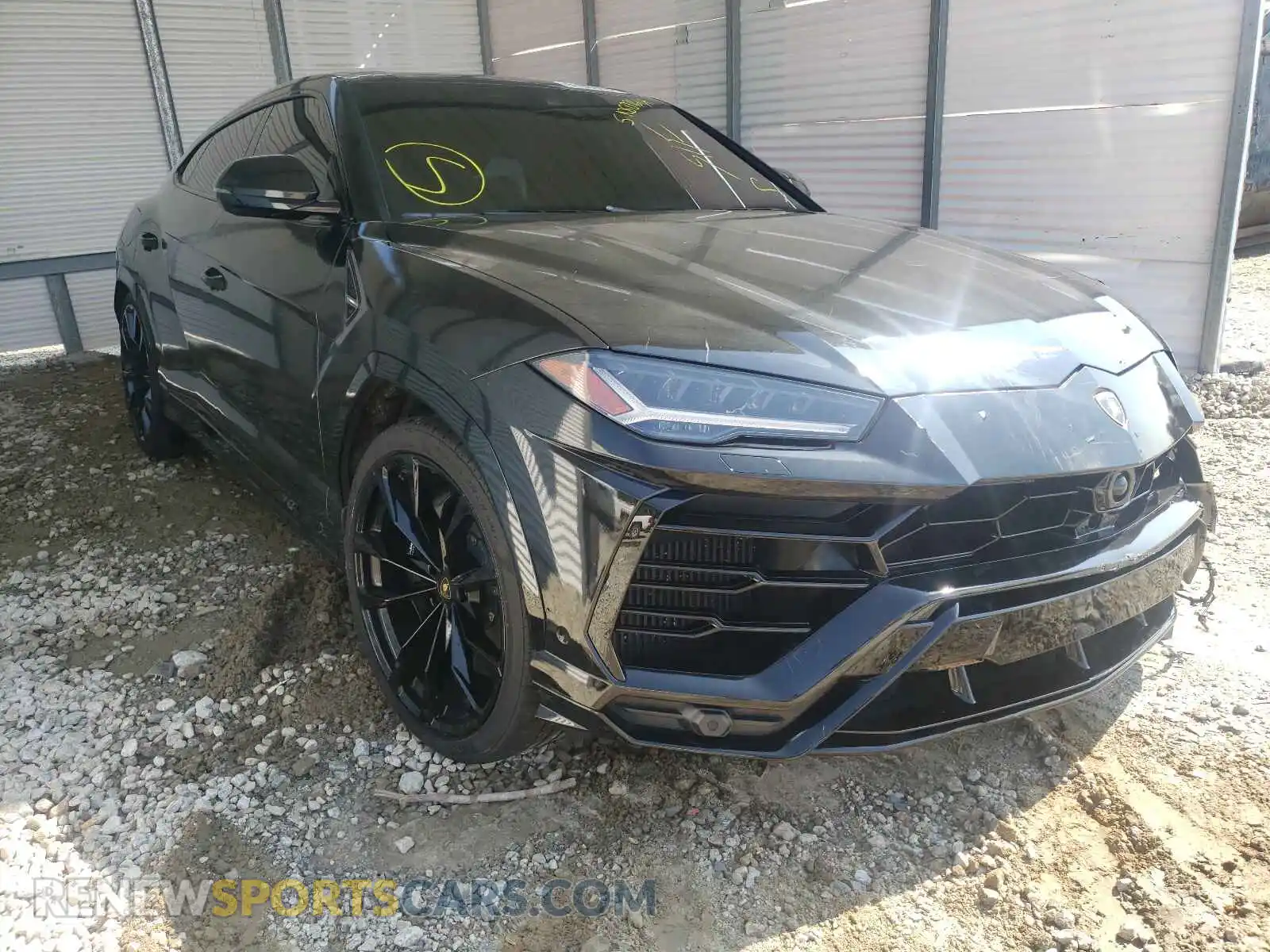 1 Photograph of a damaged car ZPBUA1ZL0LLA06801 LAMBORGHINI ALL MODELS 2020