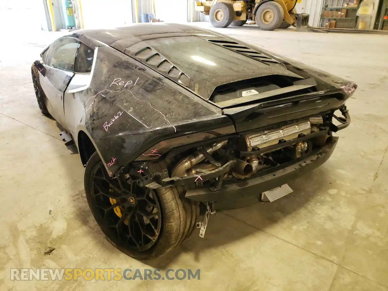 3 Photograph of a damaged car ZHWUF5ZF2MLA16431 LAMBORGHINI ALL MODELS 2021