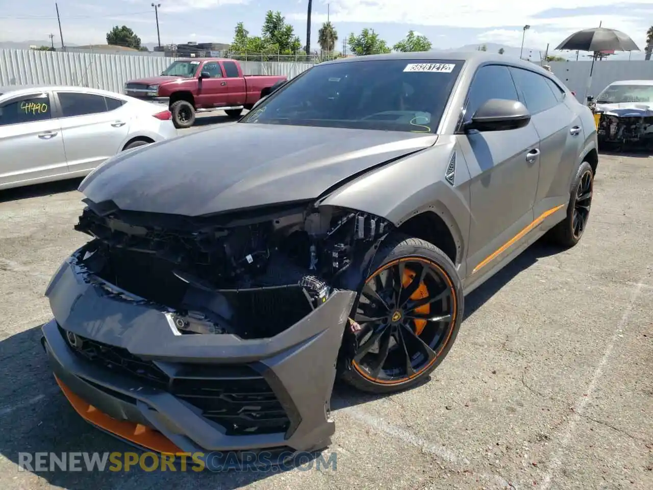 2 Photograph of a damaged car ZPBUA1ZL2NLA18306 LAMBORGHINI ALL MODELS 2022