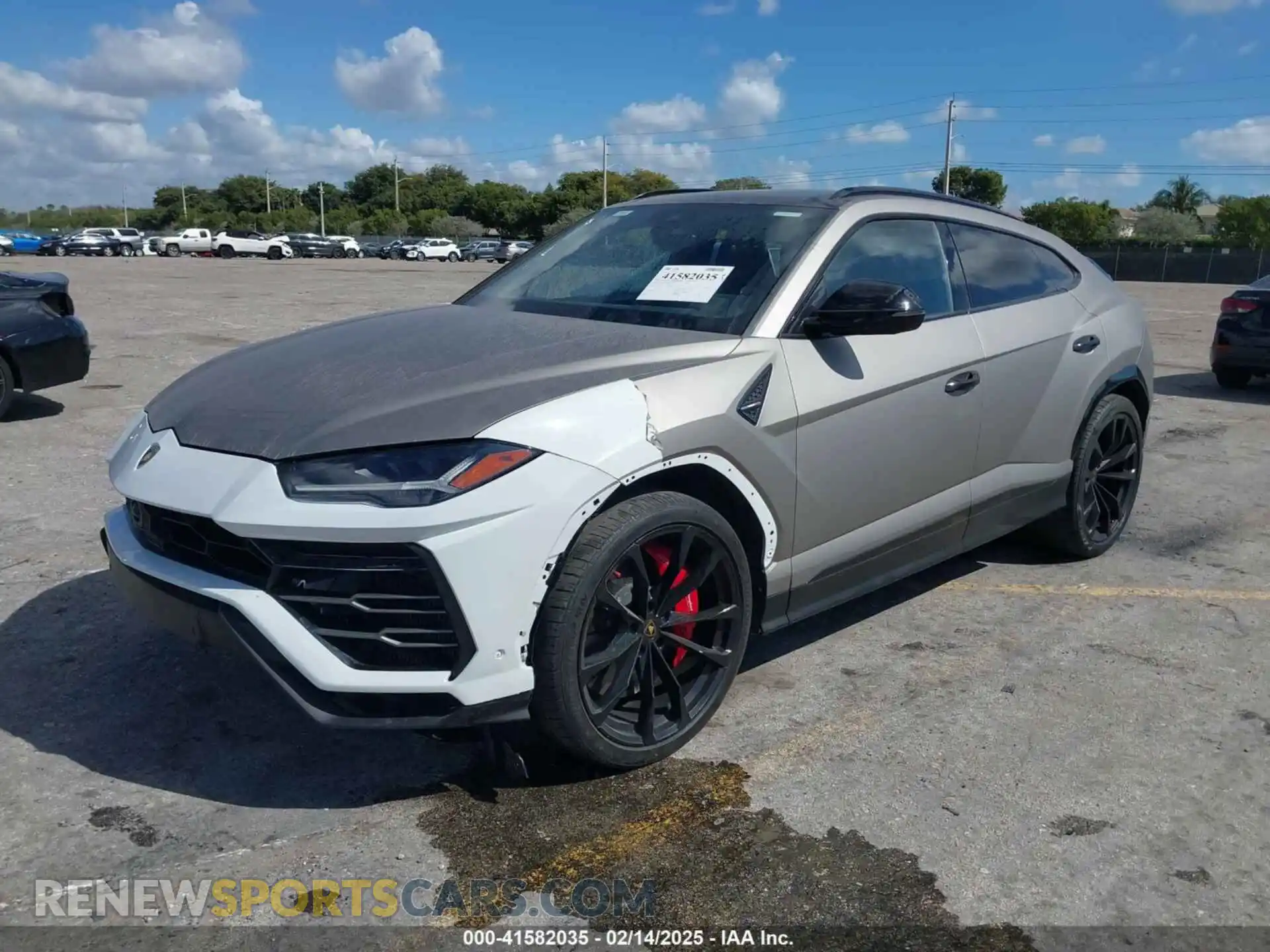 2 Photograph of a damaged car ZPBUA1ZL6KLA06025 LAMBORGHINI URUS 2019