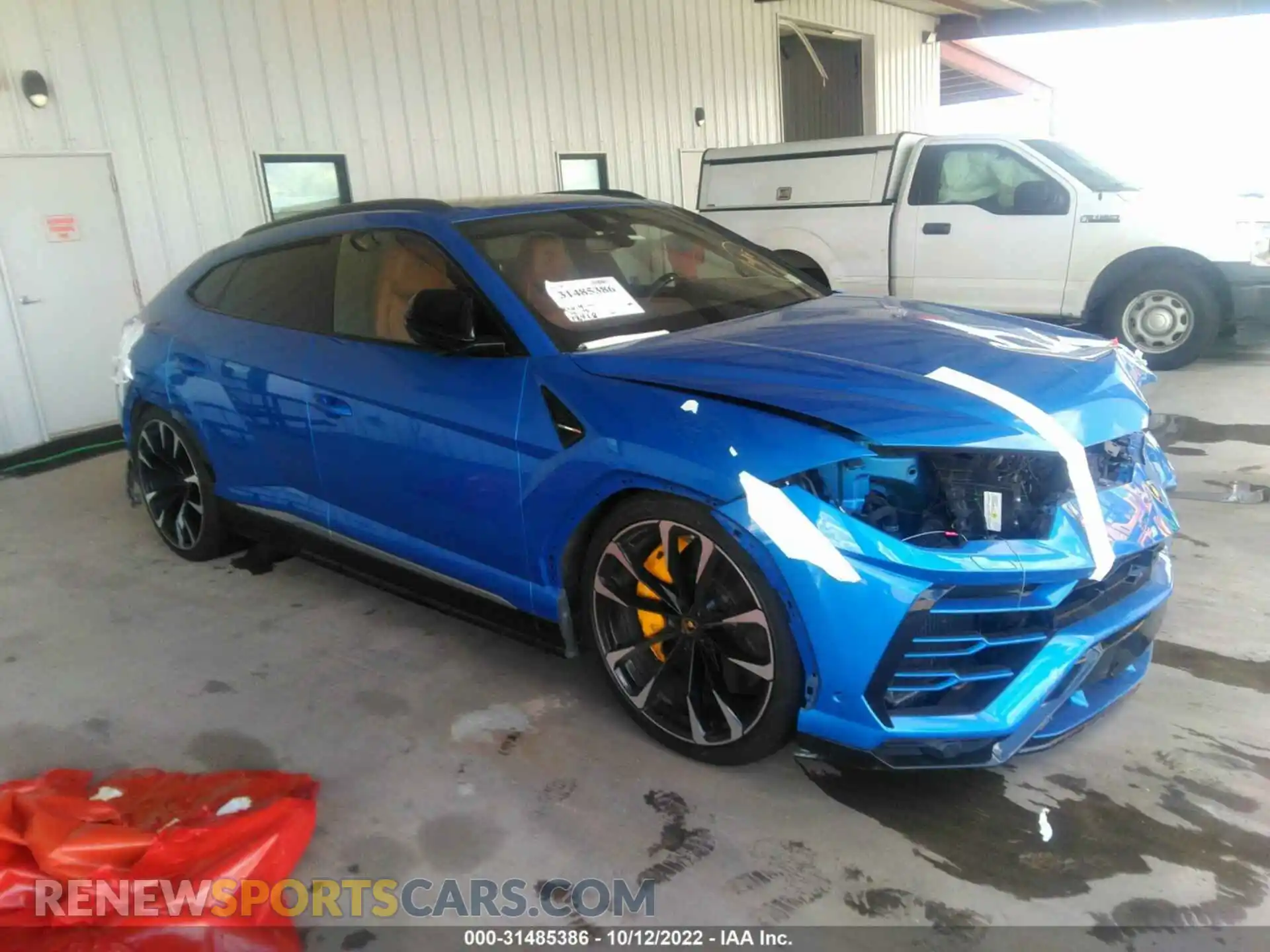 1 Photograph of a damaged car ZPBUA1ZL7KLA02386 LAMBORGHINI URUS 2019