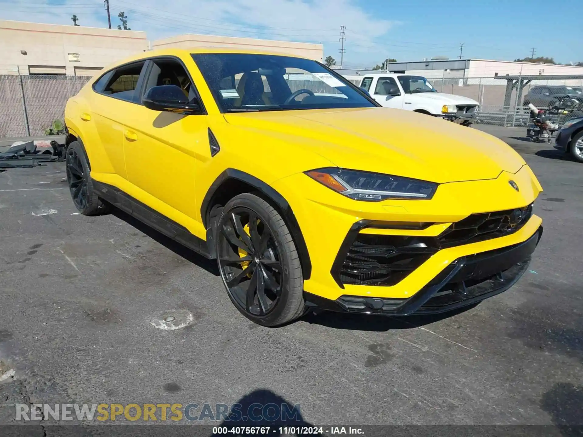 1 Photograph of a damaged car ZPBUA1ZL3NLA21795 LAMBORGHINI URUS 2022