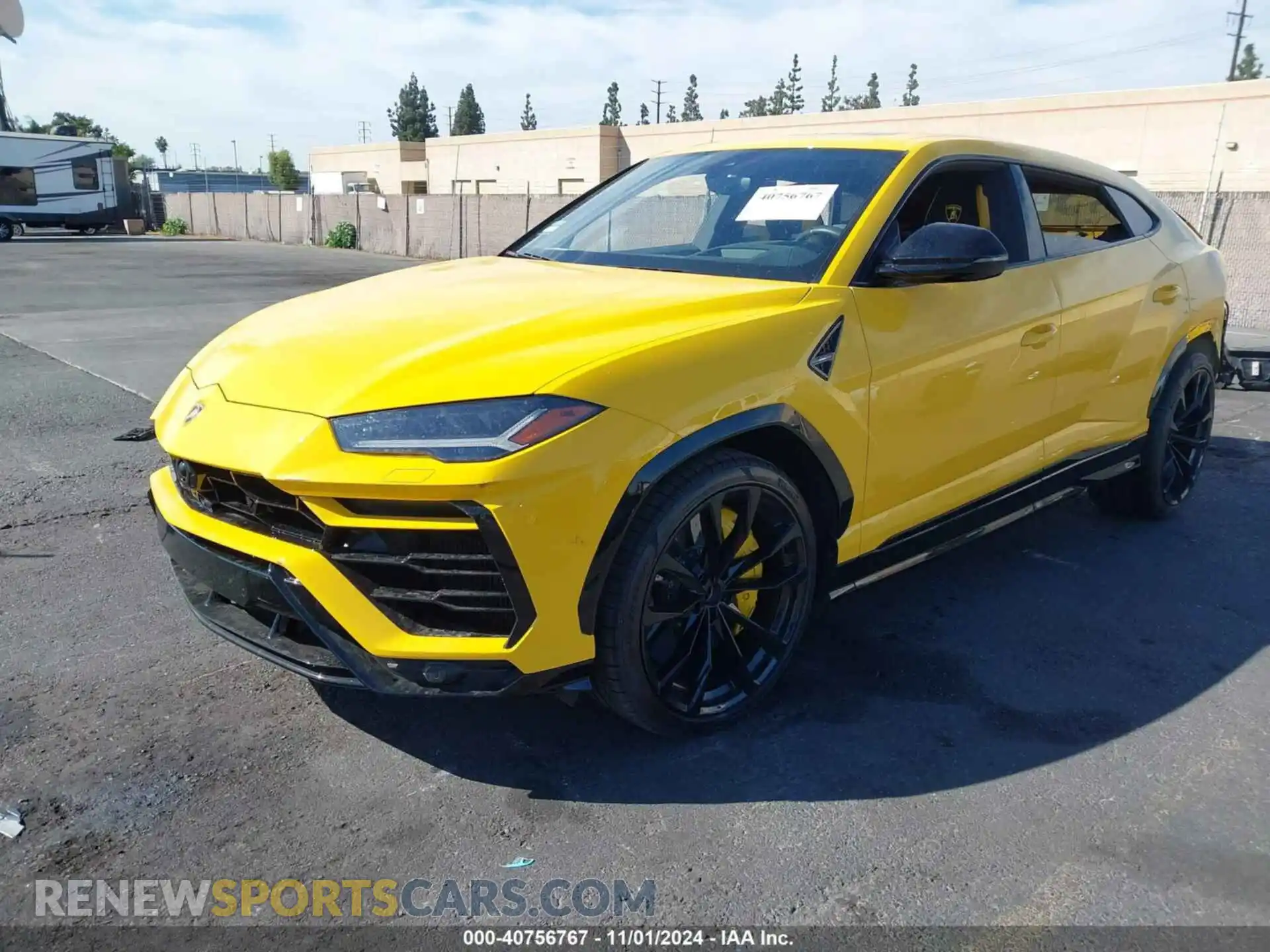 2 Photograph of a damaged car ZPBUA1ZL3NLA21795 LAMBORGHINI URUS 2022